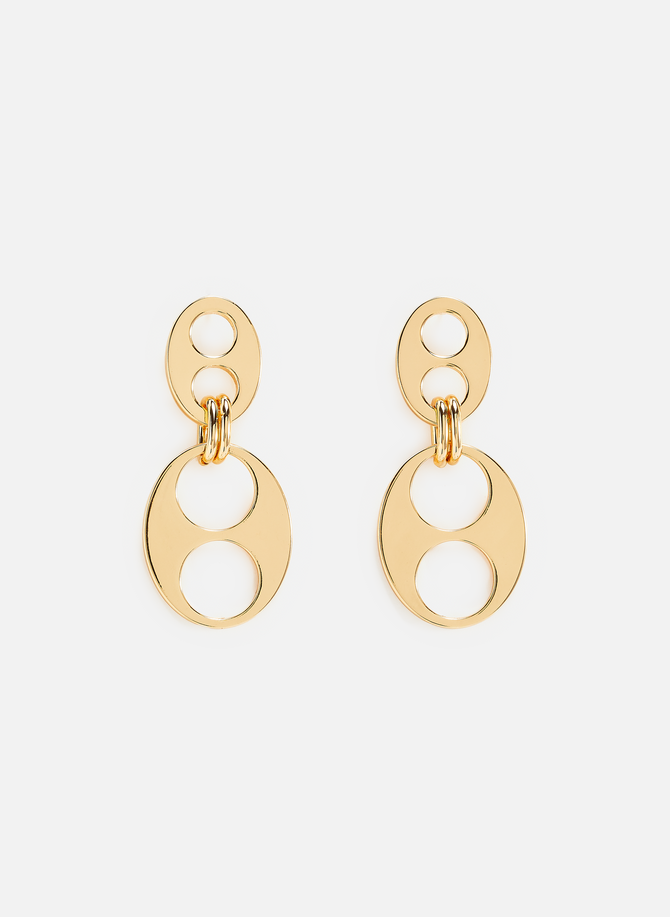 Brass earrings  AU PRINTEMPS PARIS