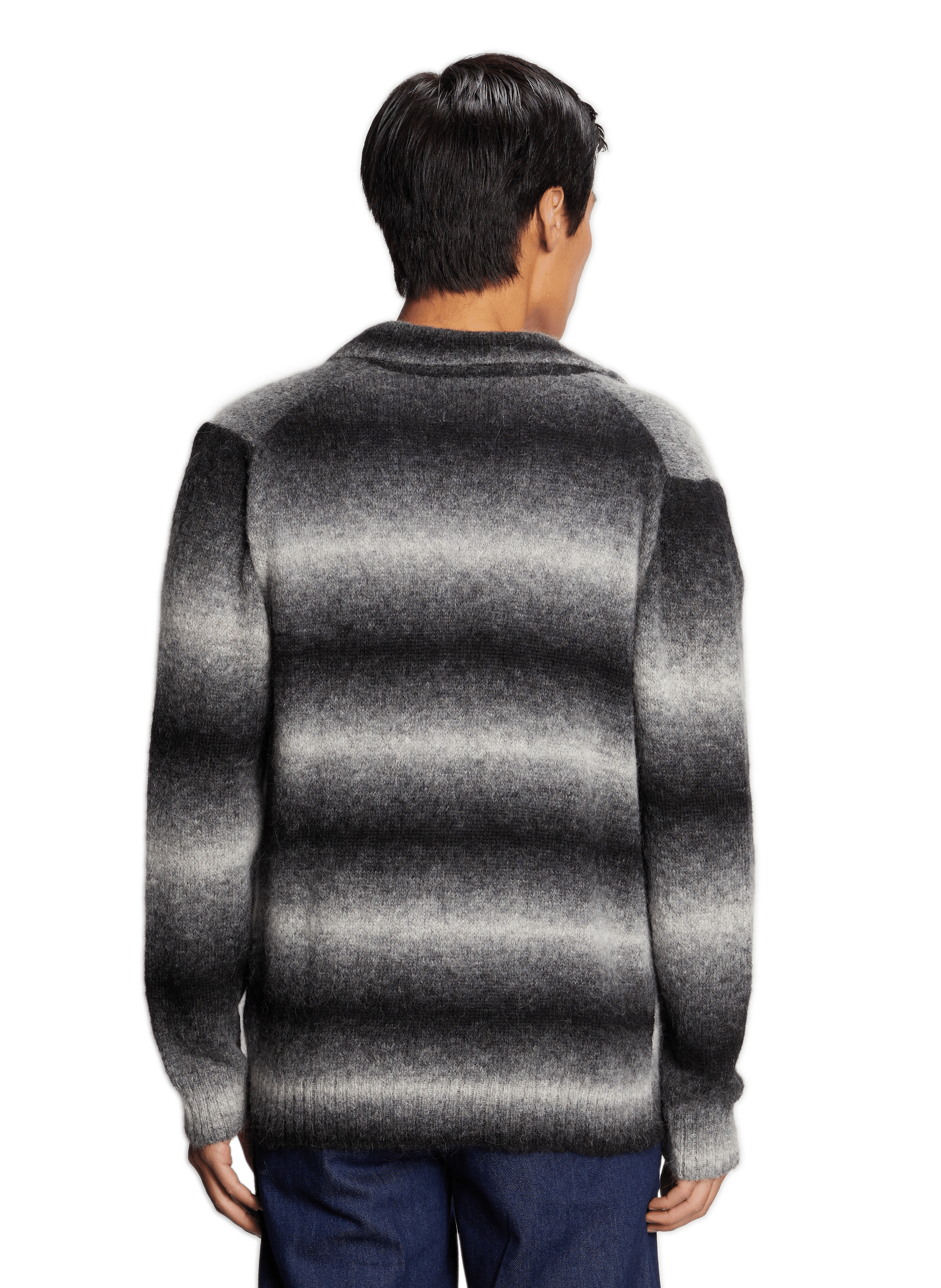 Tie and Dye Effect Vest NN.07 Grey