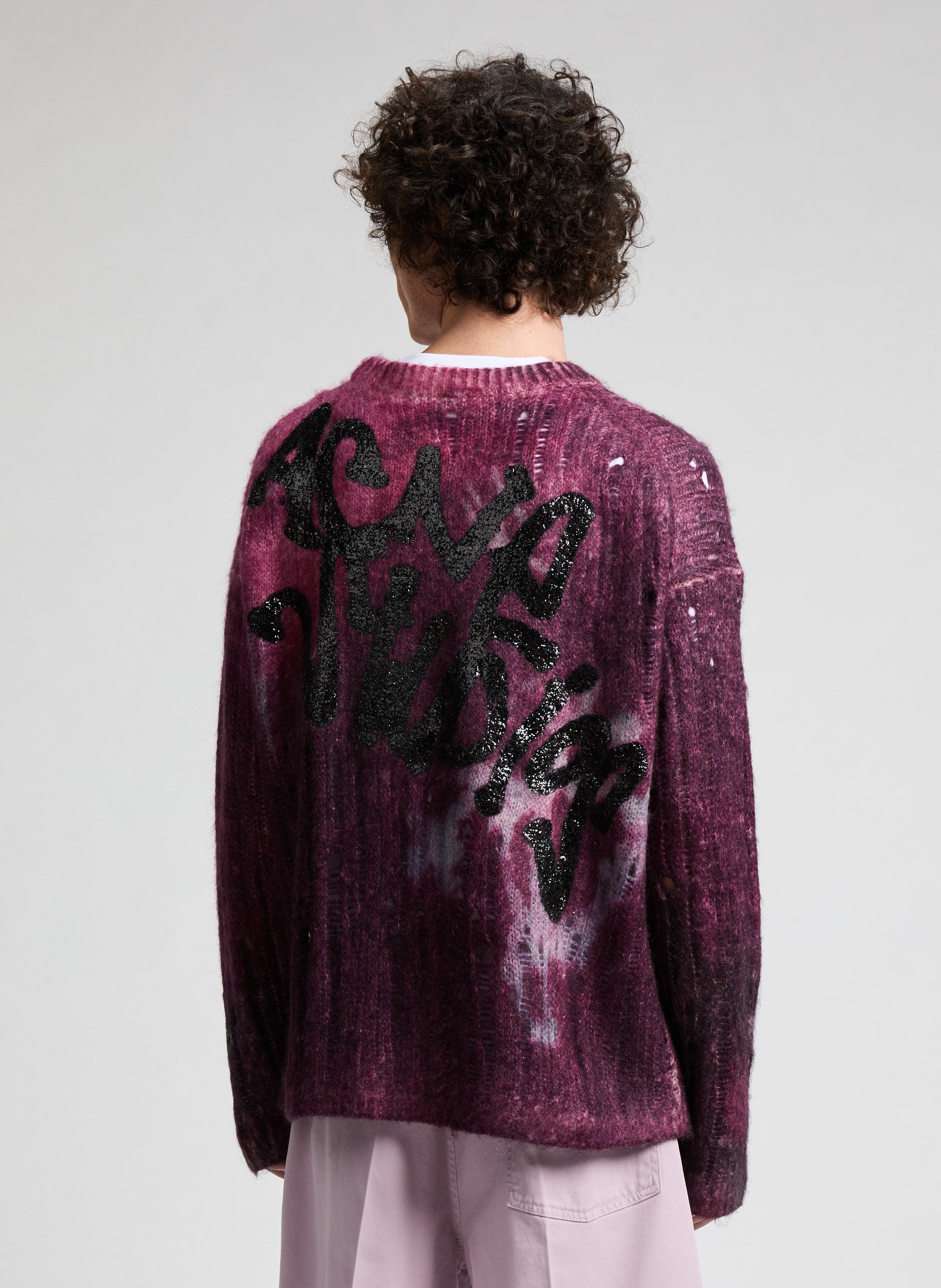 Pull ajouré  ACNE STUDIOS Violet
