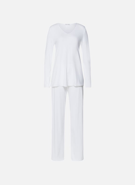 Cotton pyjama set White by HANRO HANRO Cotton pyjama set White