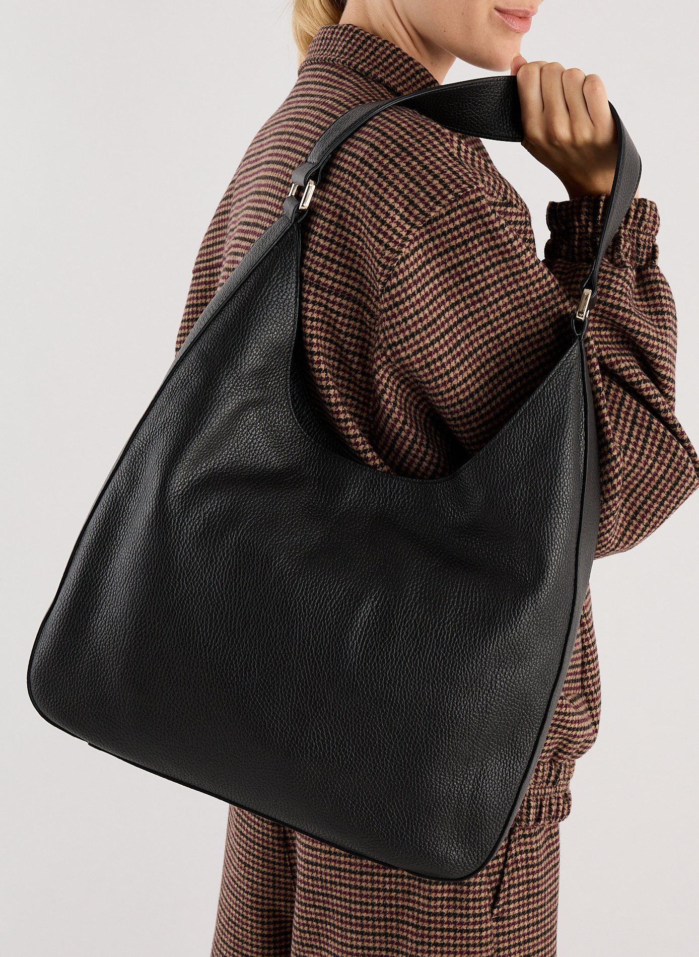 Sac à main Gustin en cuir SAISON 1865 Noir