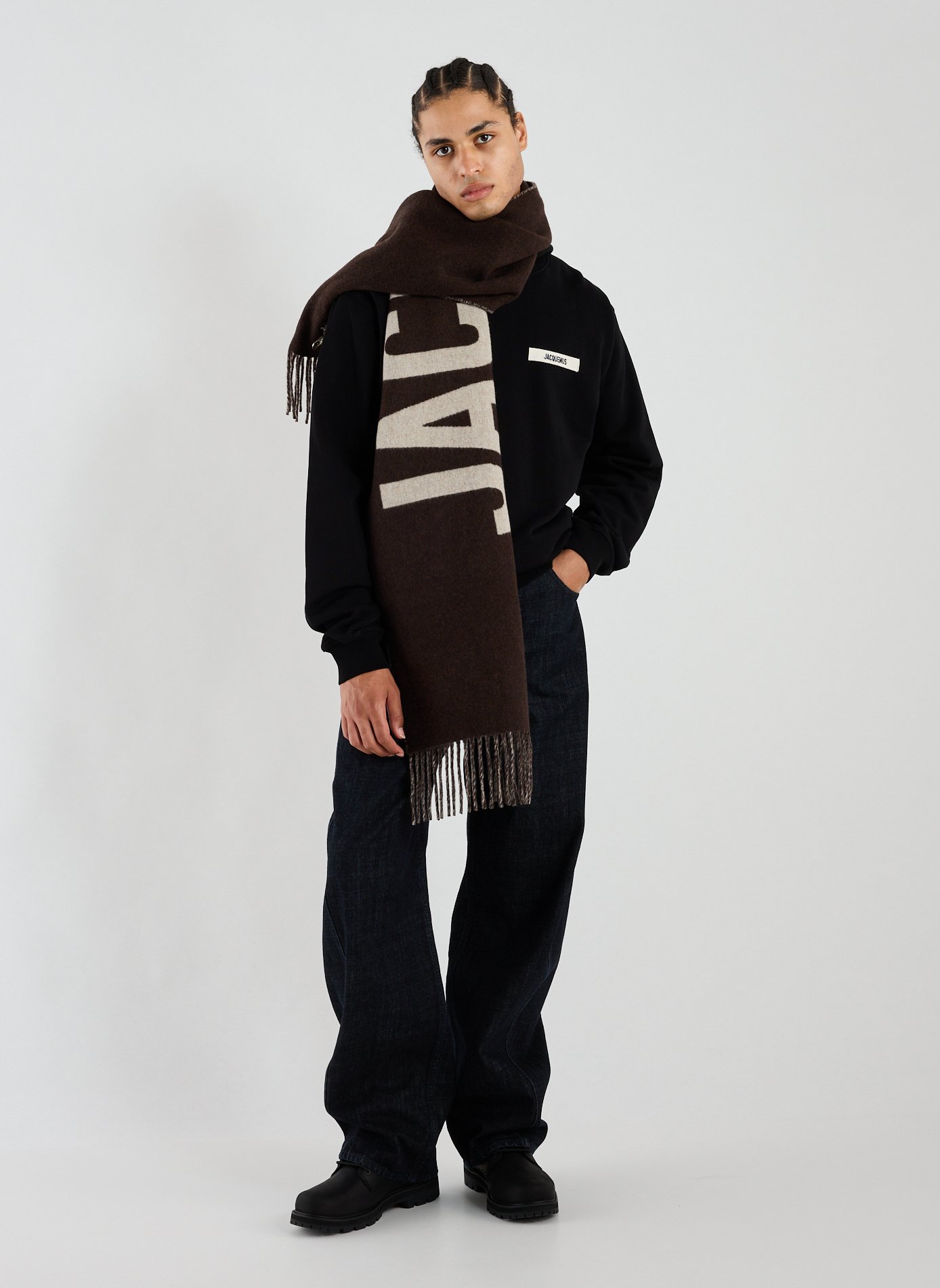 Jacquemus scarf JACQUEMUS Brown