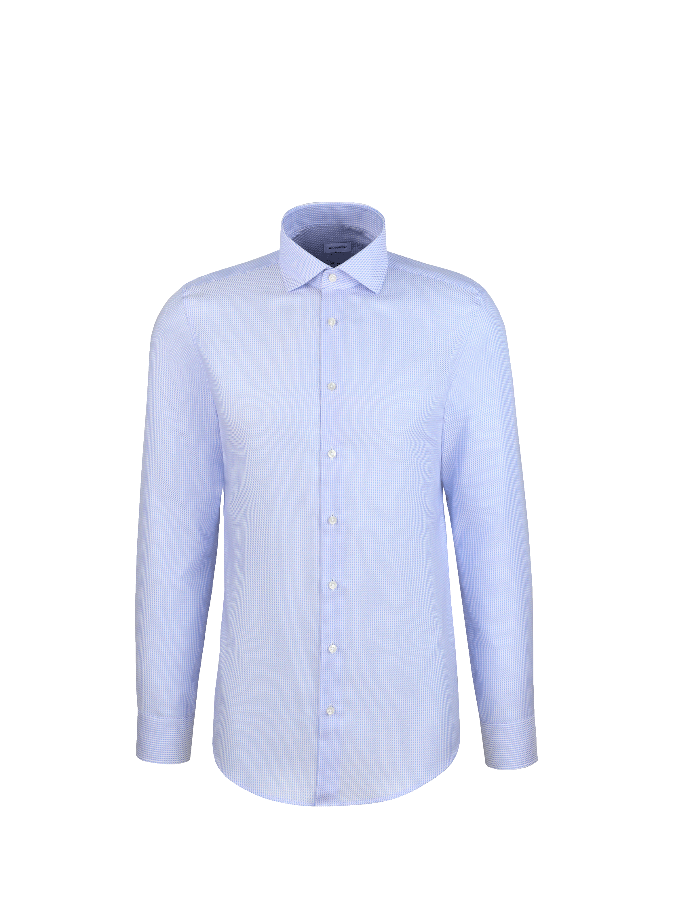 Cotton poplin shirt SEIDENSTICKER Blue