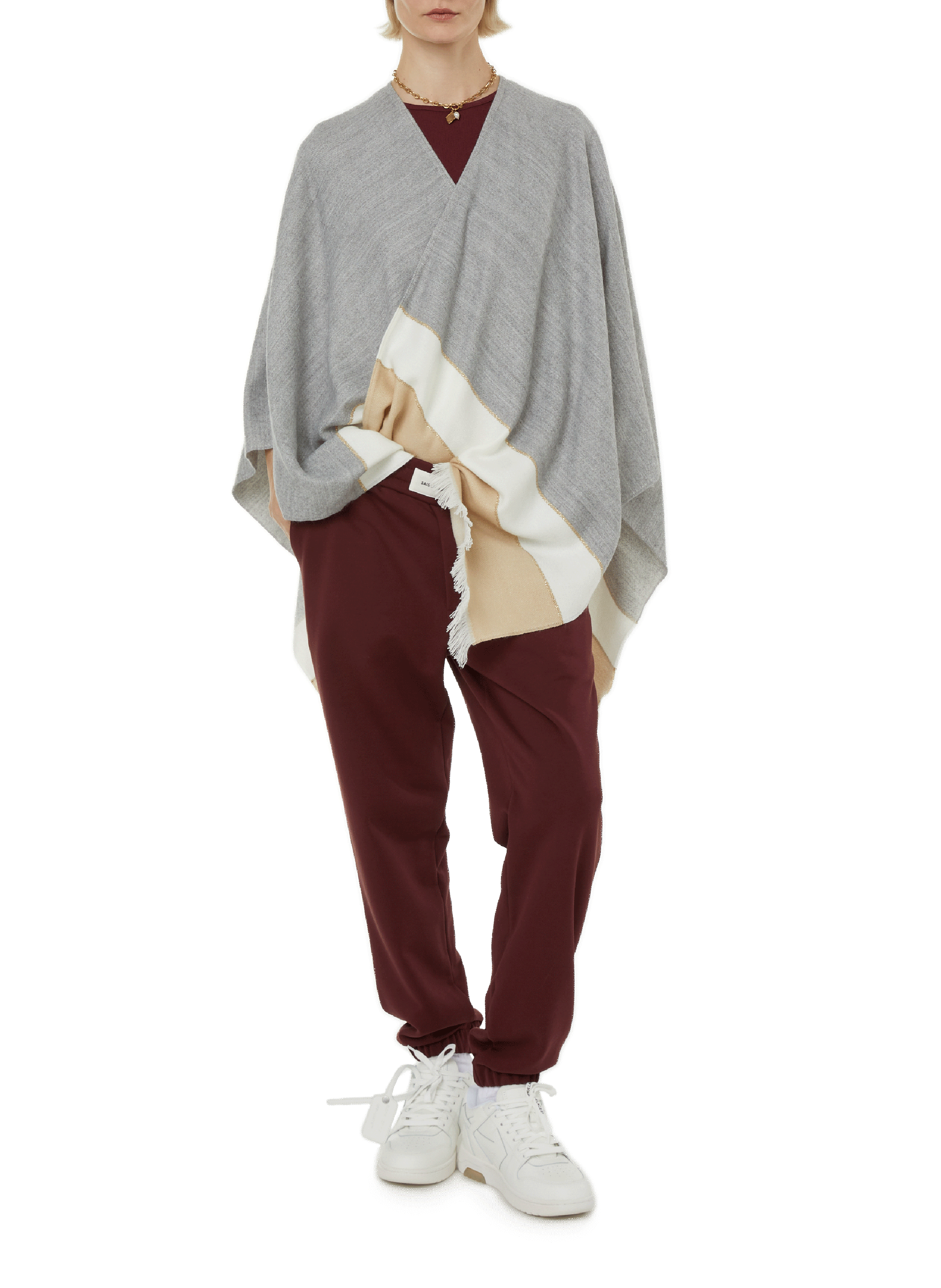 Chunky chain necklace AU PRINTEMPS PARIS Golden