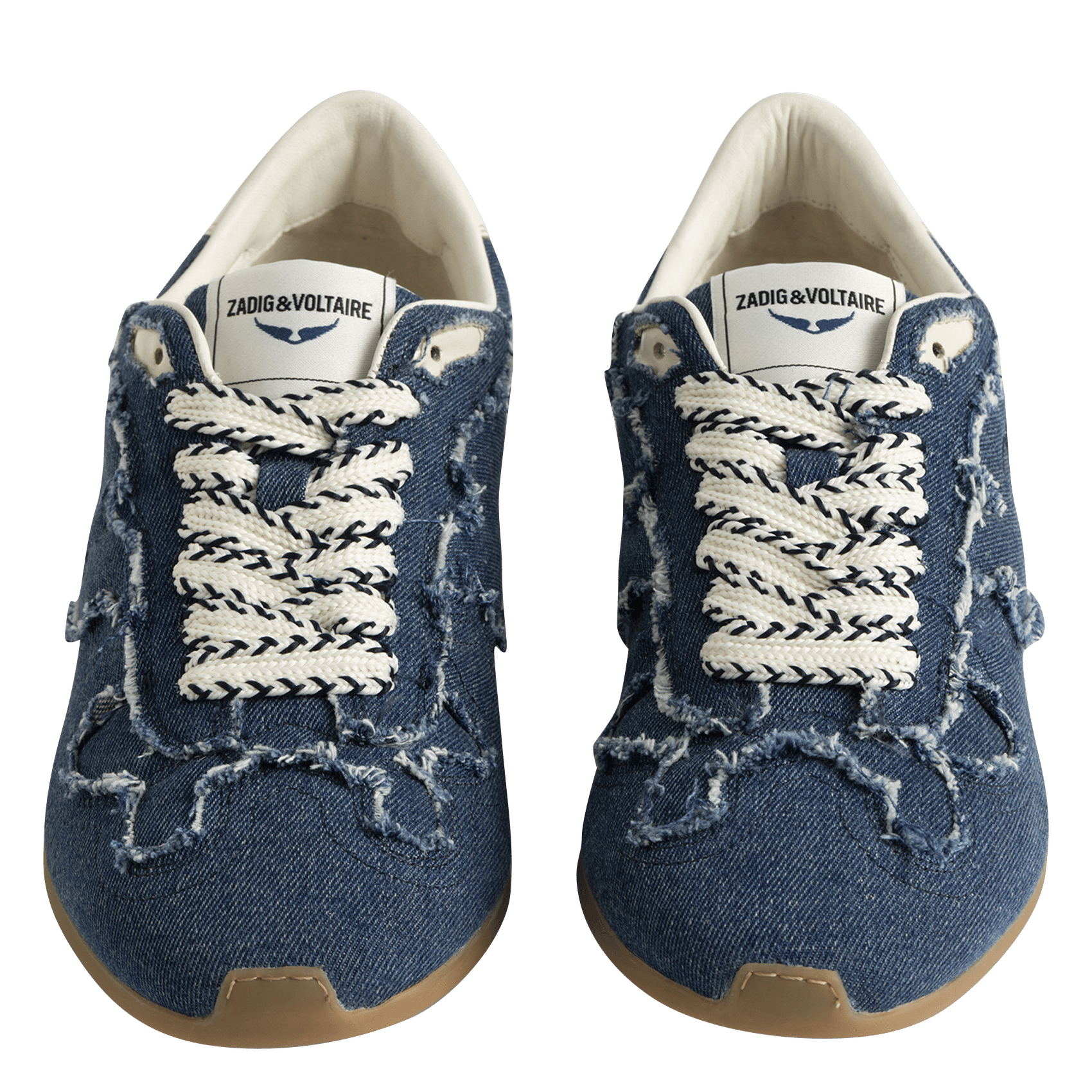 Baskets basses en coton zv dance ZADIG&VOLTAIRE Bleu