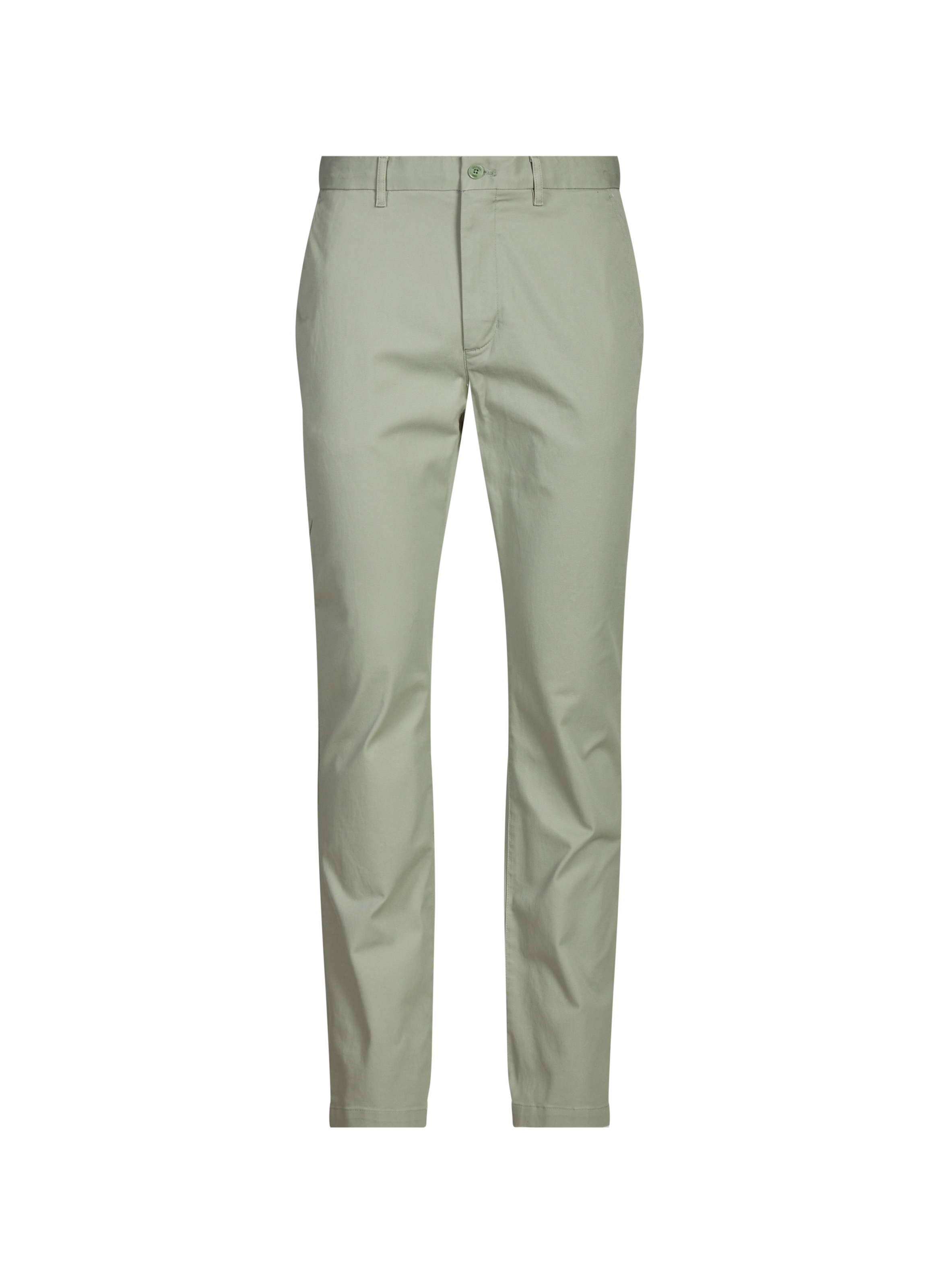 TOMMY HILFIGER Pantalon droit en coton mélangé Gris