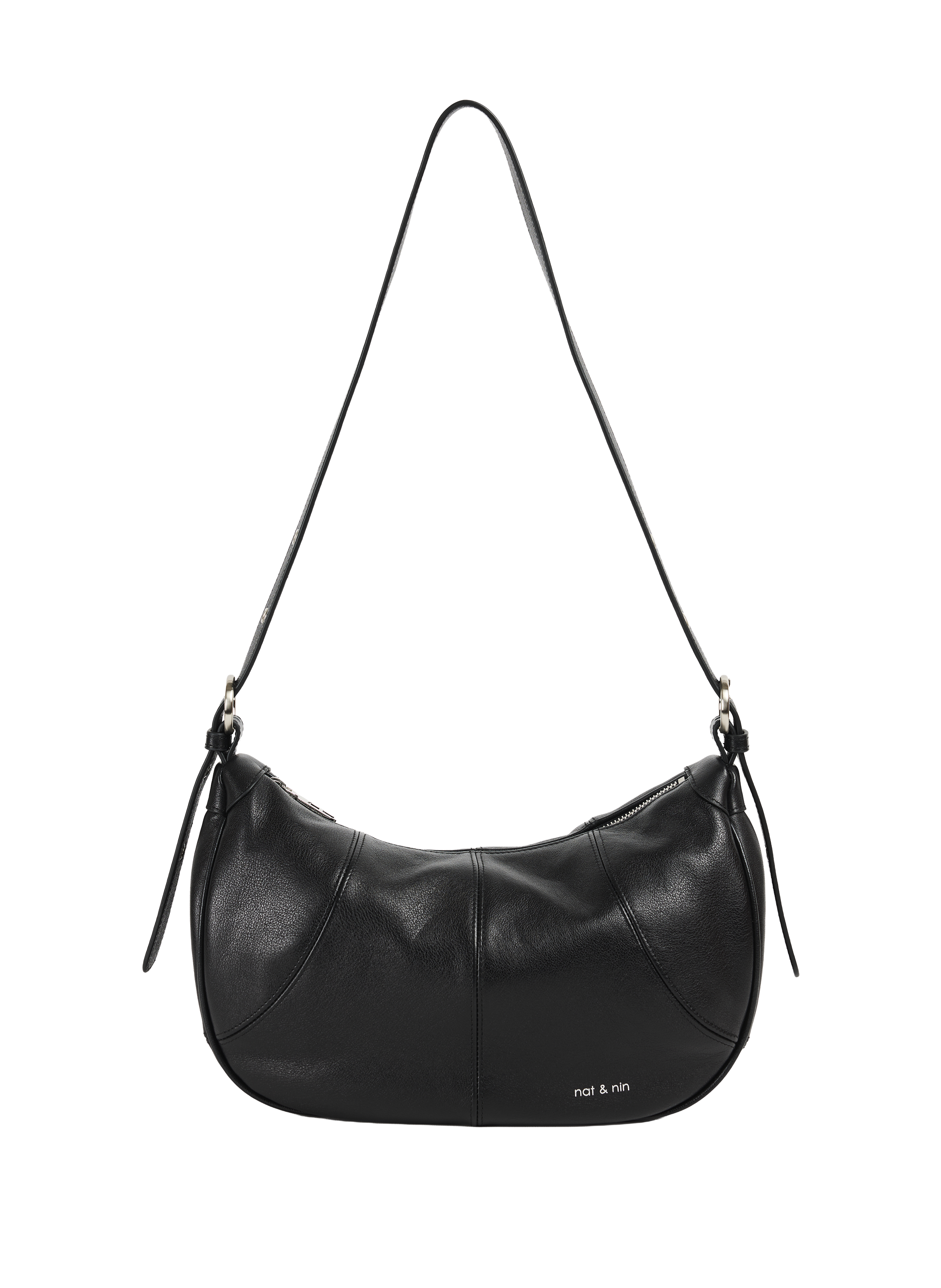 Sac Tara en cuir NAT & NIN Noir