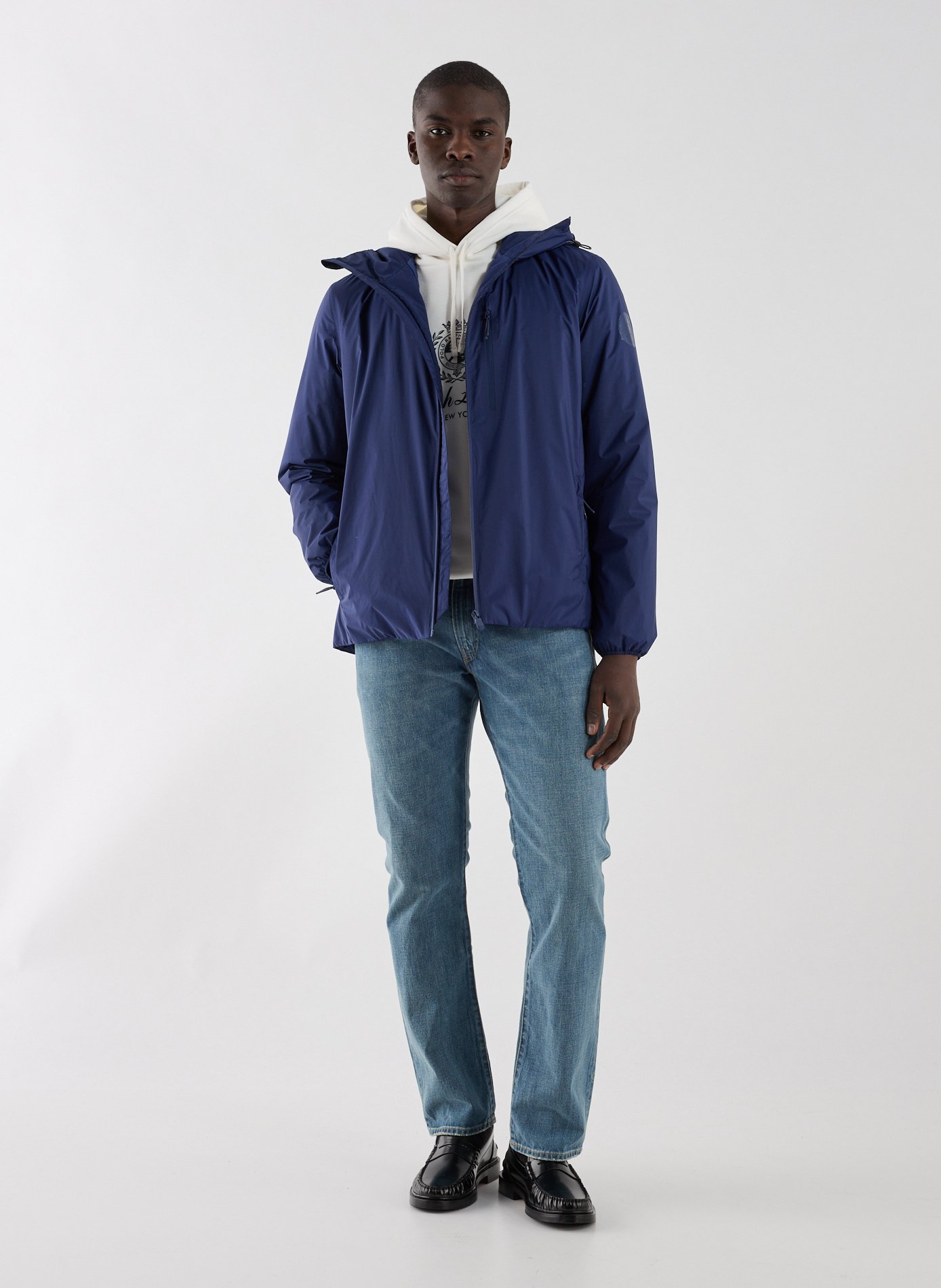 Jean cinq poches en coton POLO RALPH LAUREN Bleu