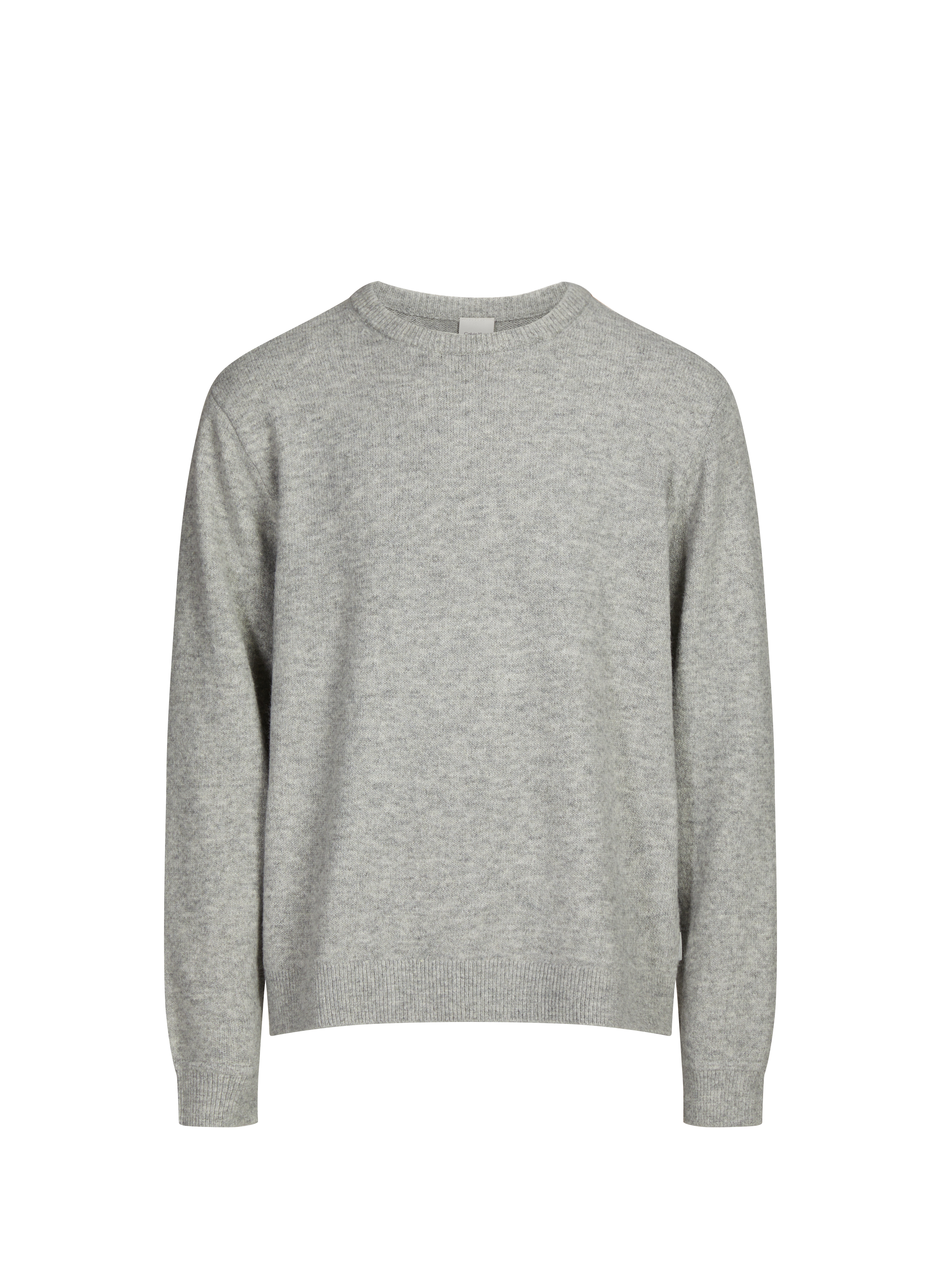 Knitted straight-fit jumper  CALVIN KLEIN Grey