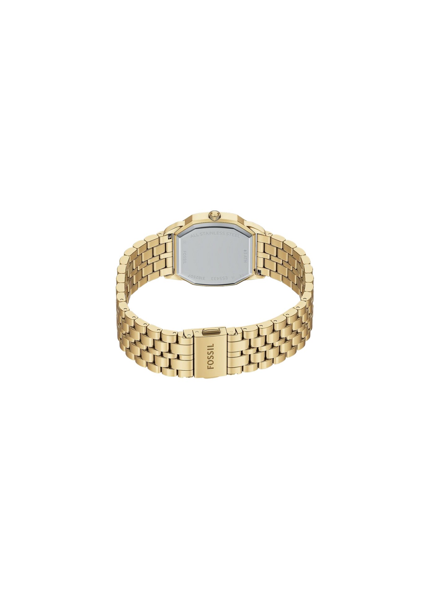 Montre quartz en acier inoxydable FOSSIL Noir