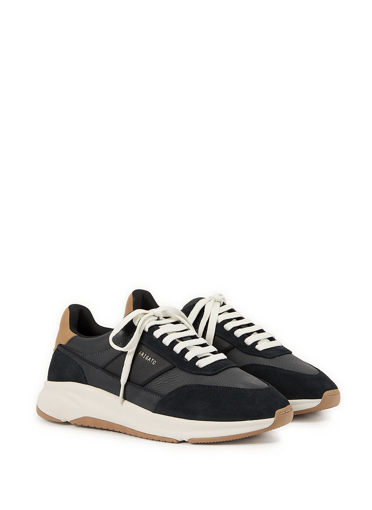 Genesis Neo Runner mixed leather sneakers AXEL ARIGATO Black