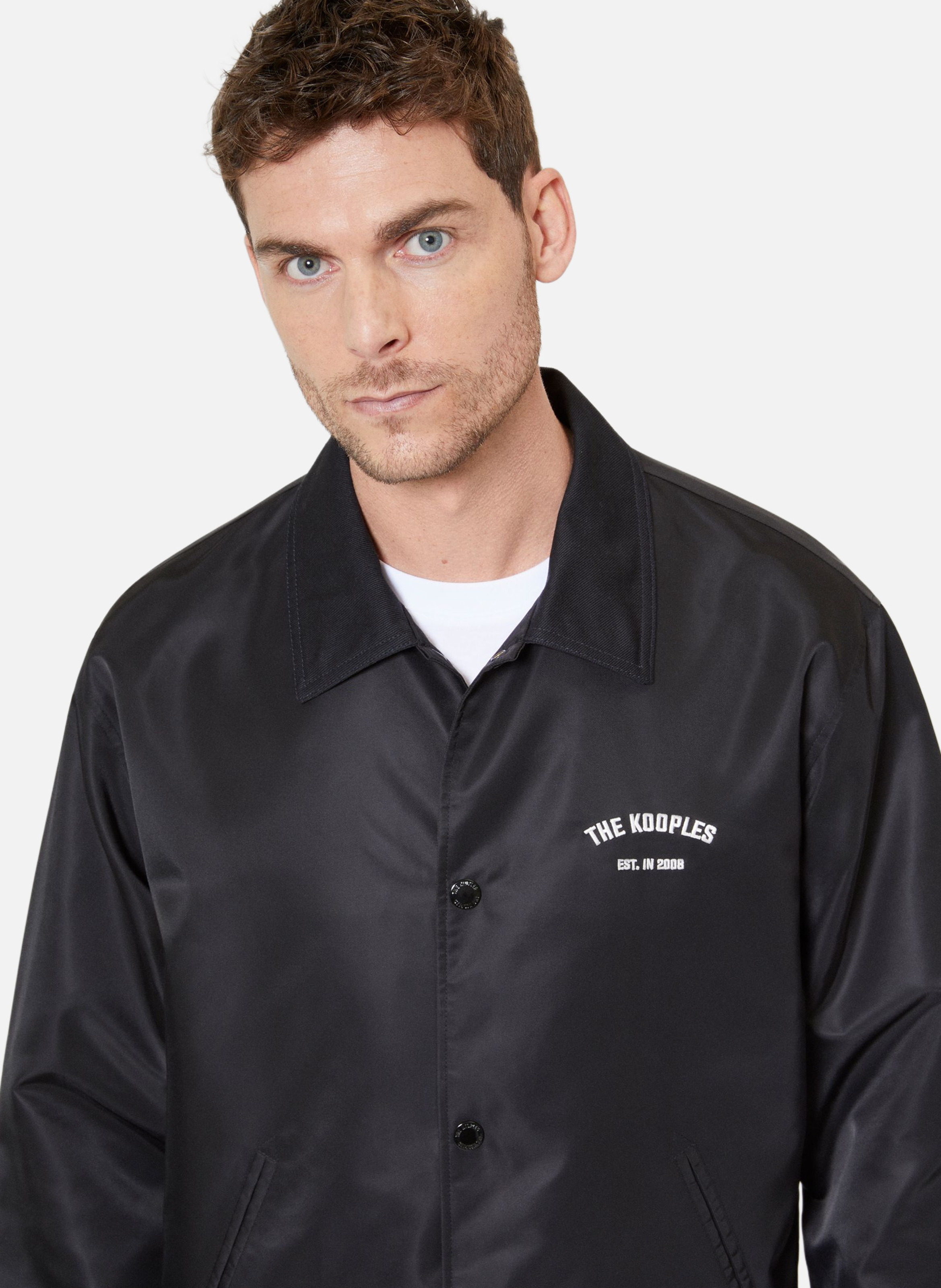 Blouson avec broderie dos THE KOOPLES Noir