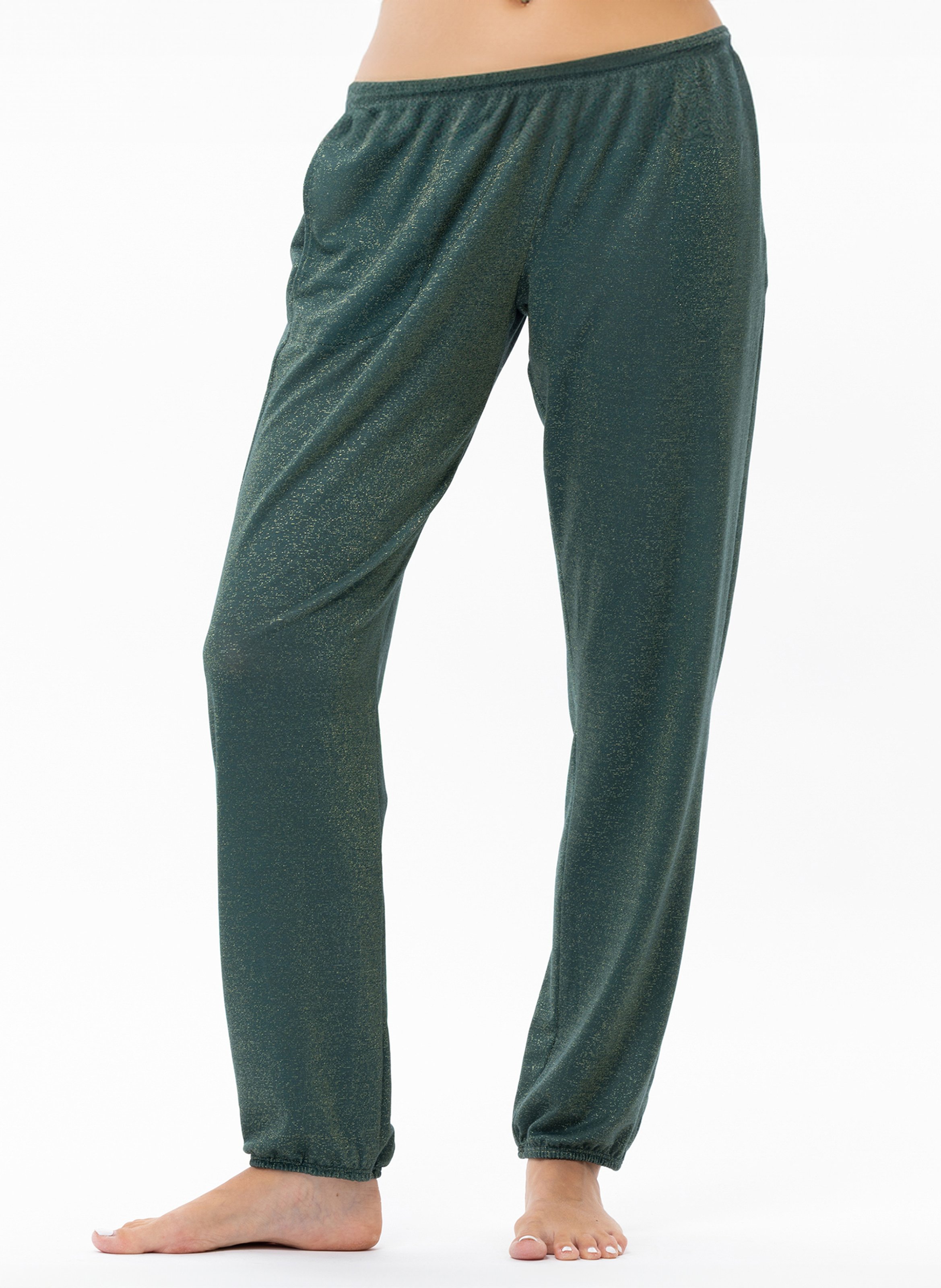 Ensemble homewear en maille lurex coco 222 LE CHAT Vert