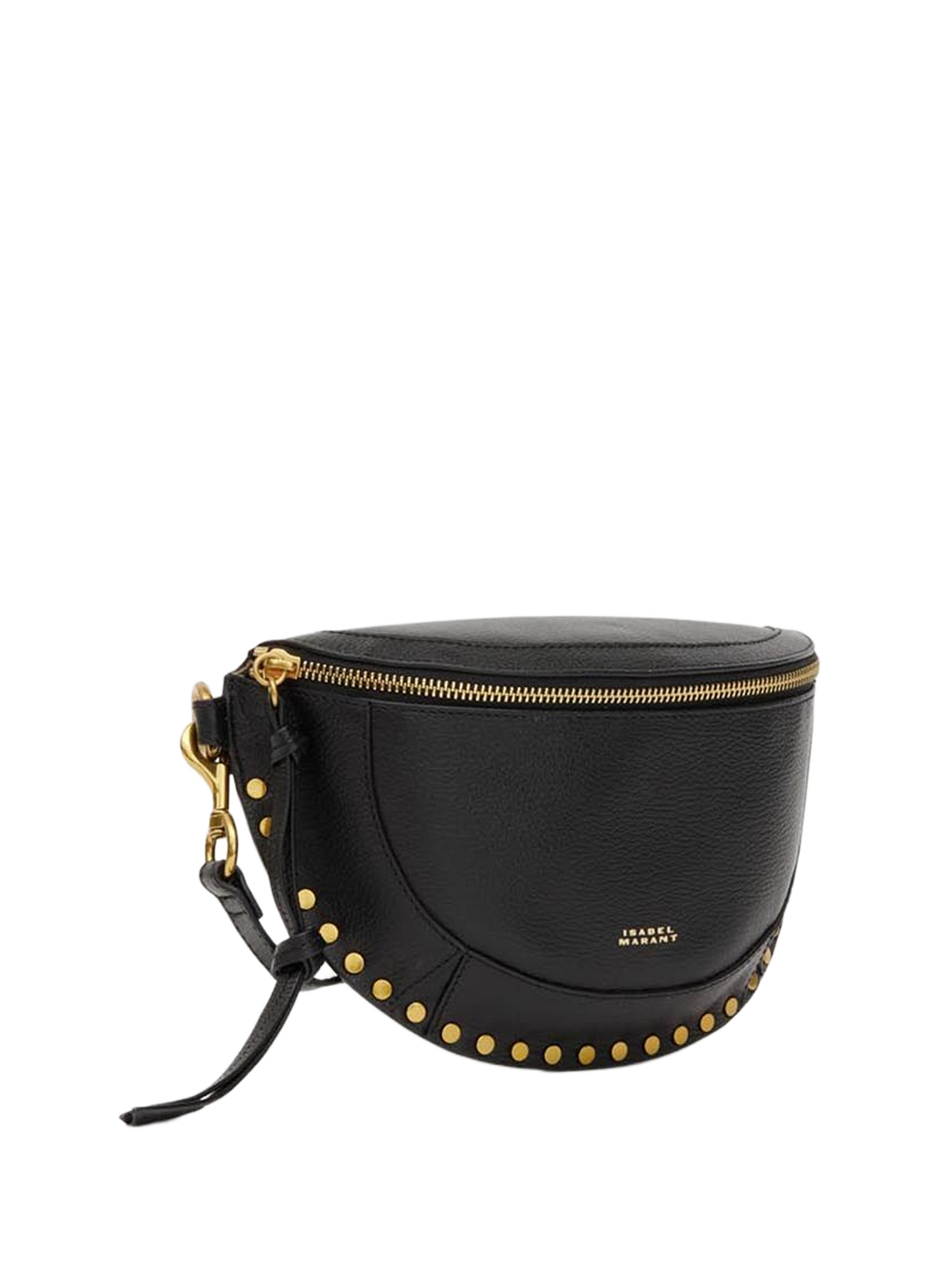 Skano grained leather bum bag ISABEL MARANT Black