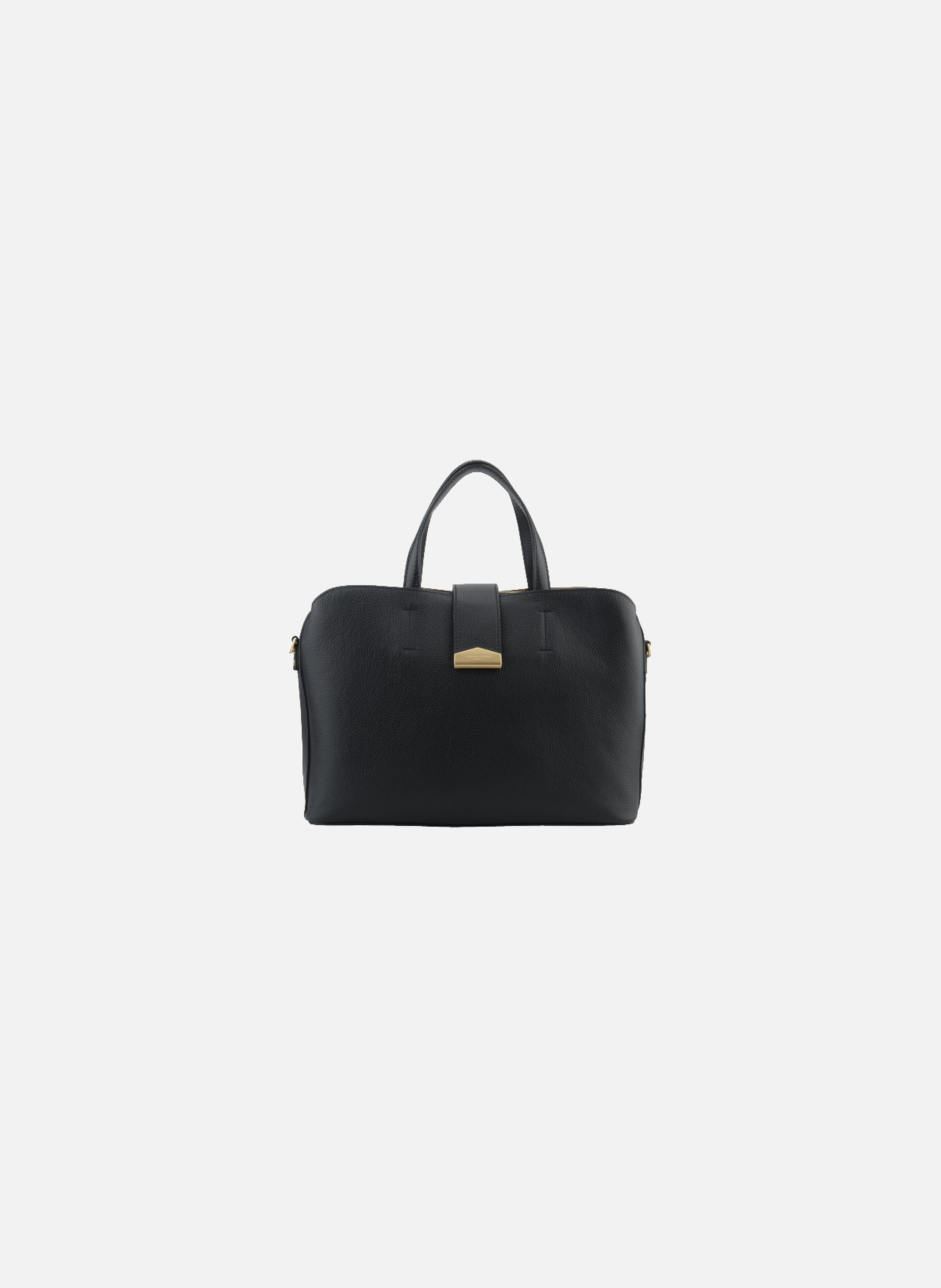 Cavalcade | sac à main mm en cuir de vachette POURCHET Noir