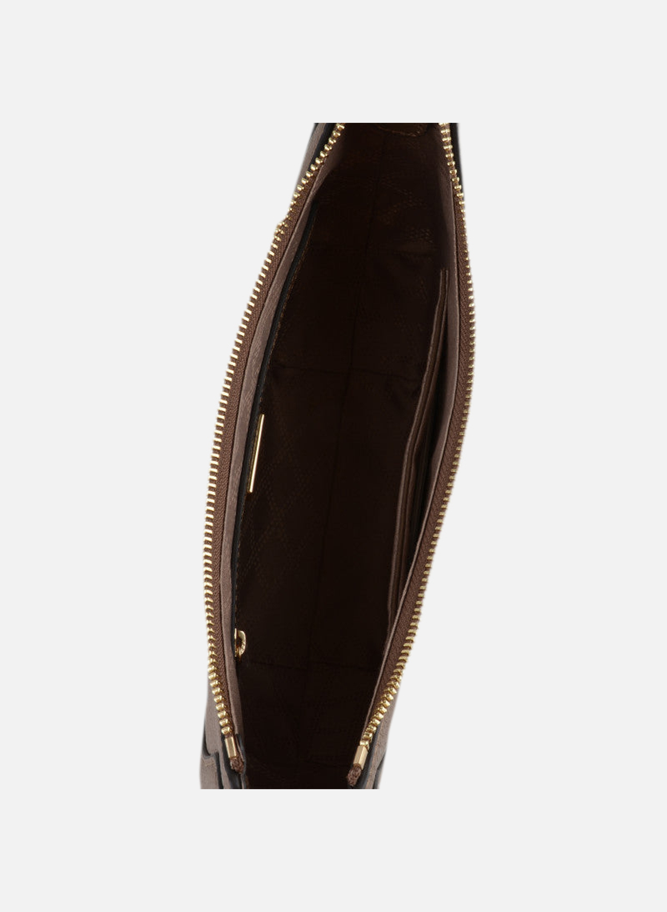 Image | sac porté épaule en cuir de vachette POURCHET Marron