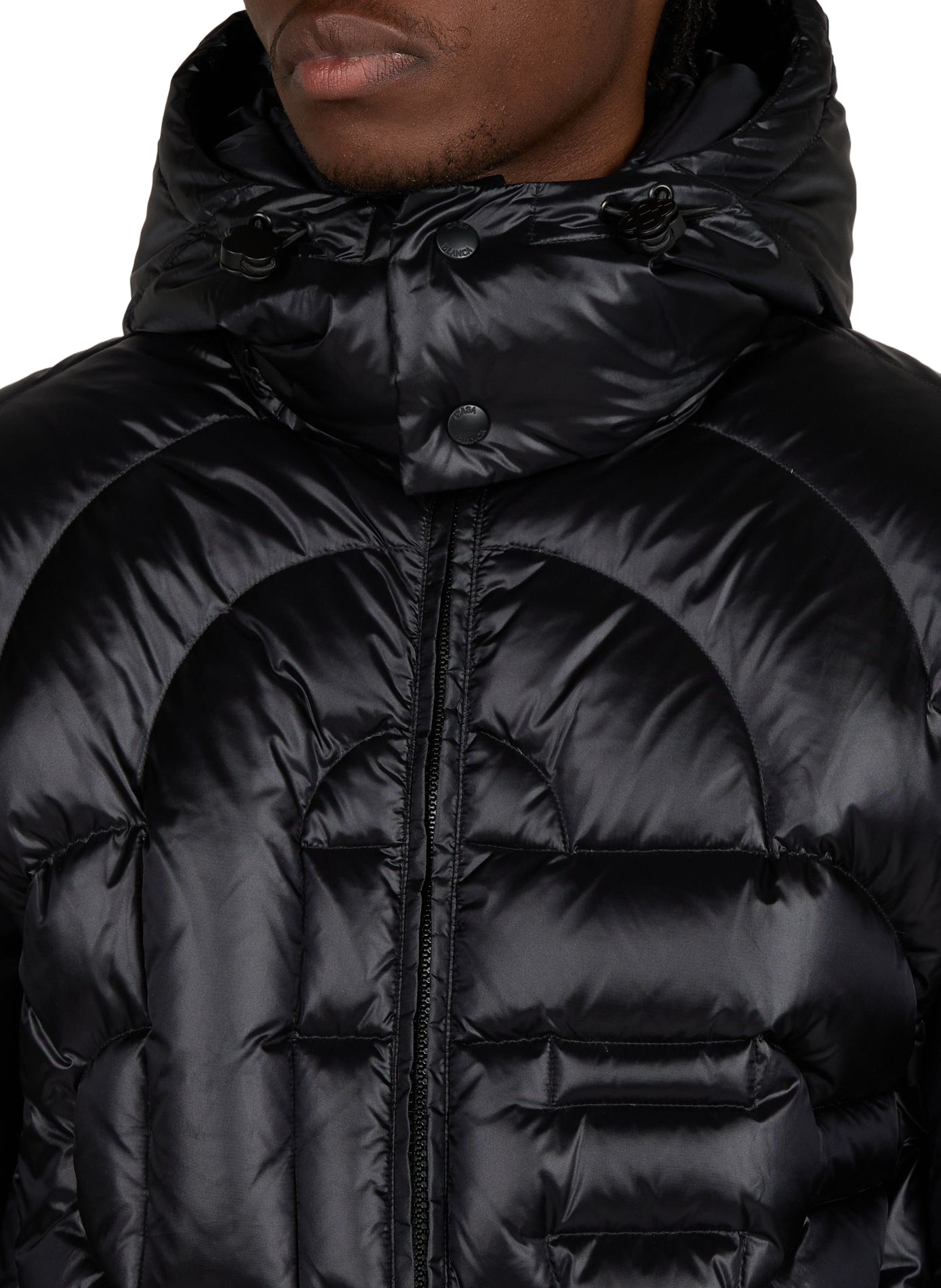 Doudoune oversize à capuche CASABLANCA PARIS Noir