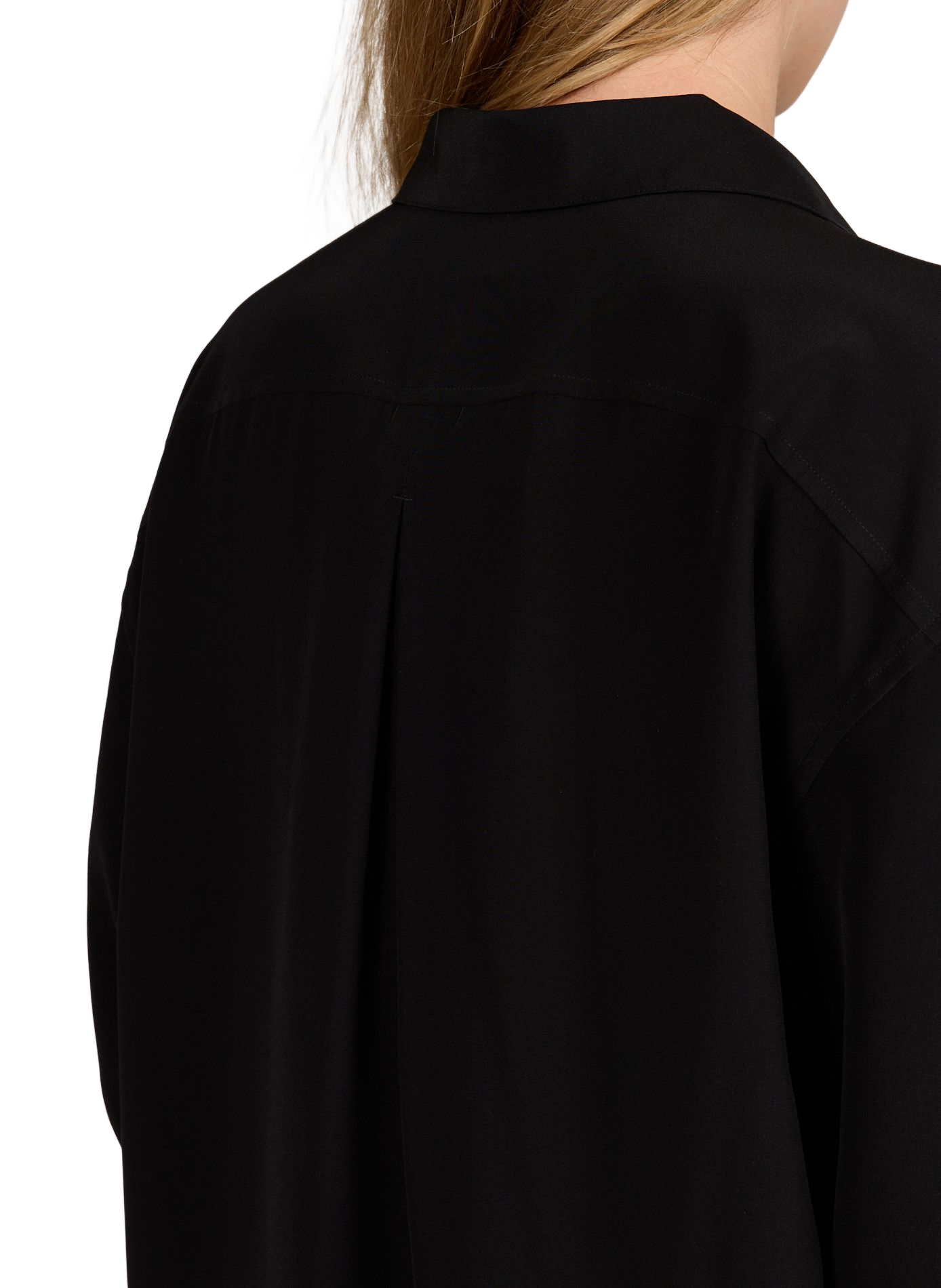 Seidenhemdkleid TOTEME Schwarz