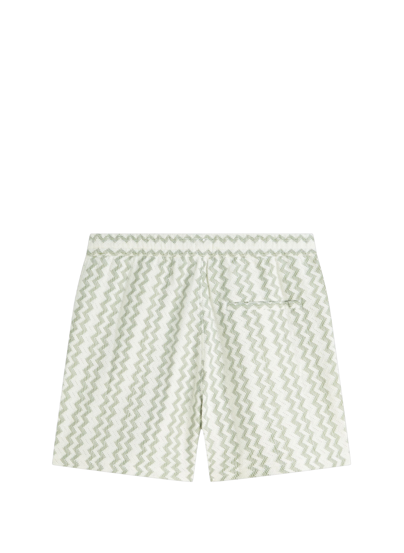 Printed cotton blend Bermuda shorts TOMMY HILFIGER Green
