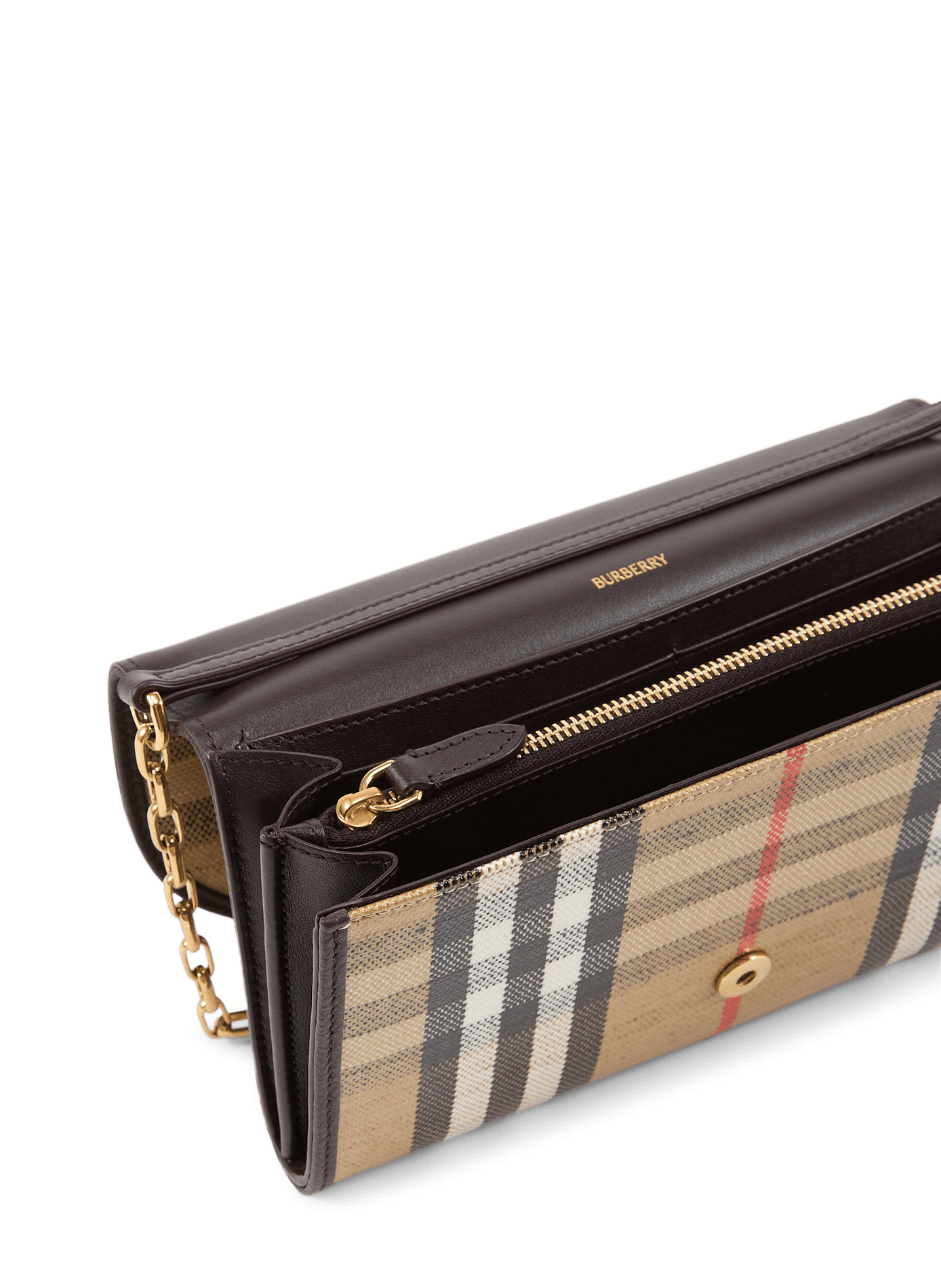 Schoudertas met logo BURBERRY Beige