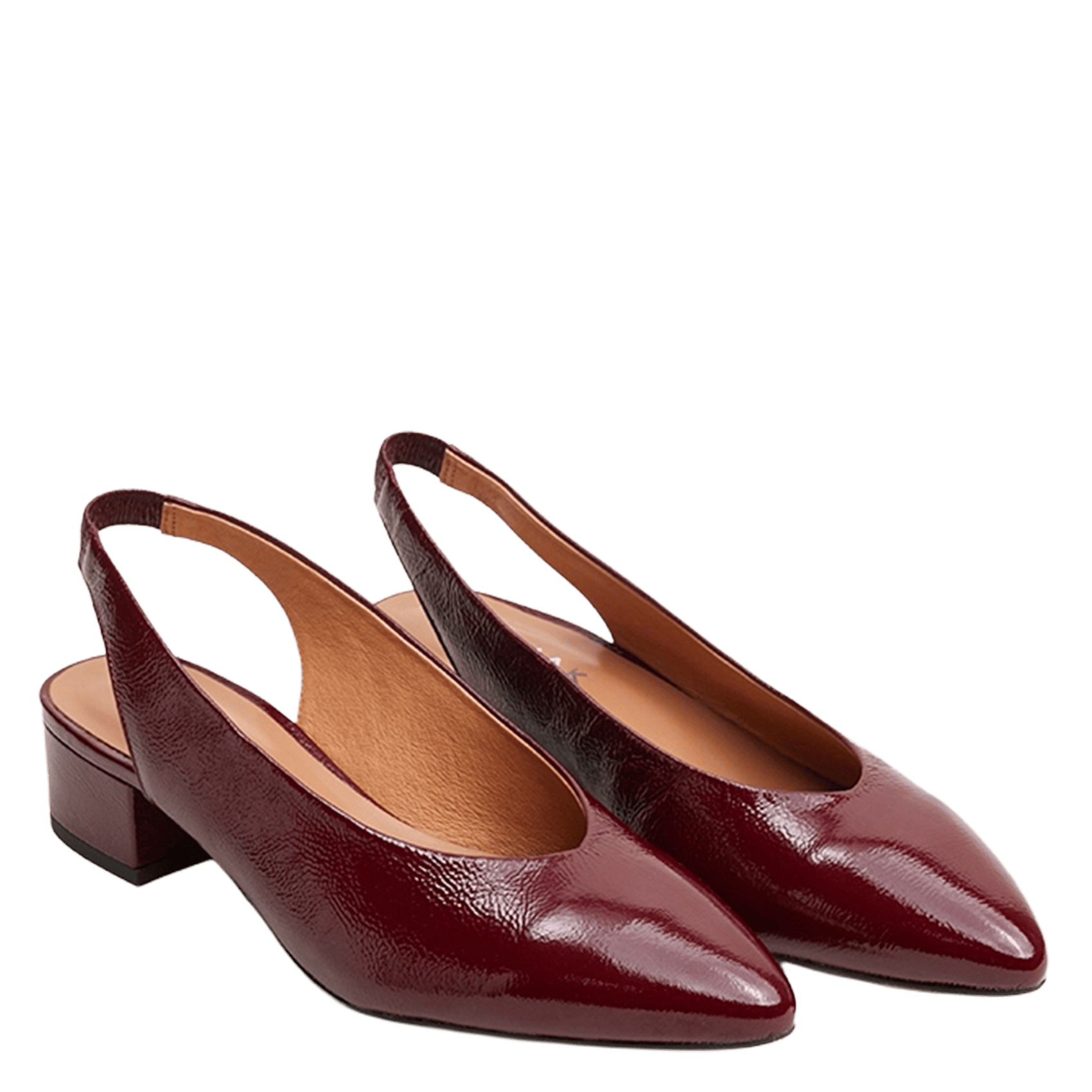 Ballerines en cuir vince JONAK Rouge