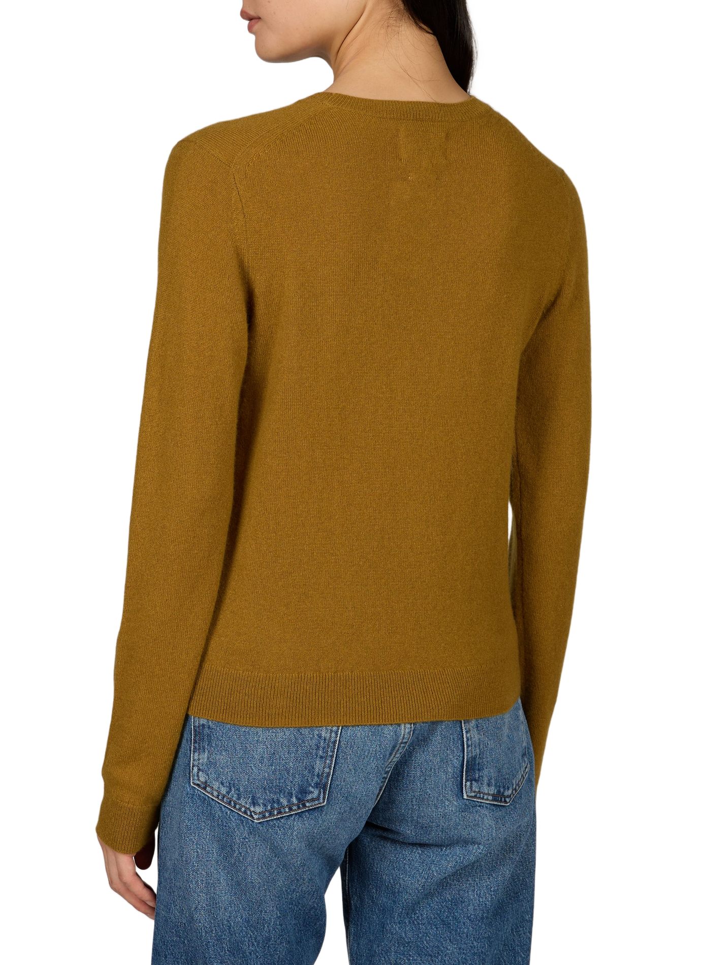 Pull en cachemire  AU PRINTEMPS PARIS Jaune