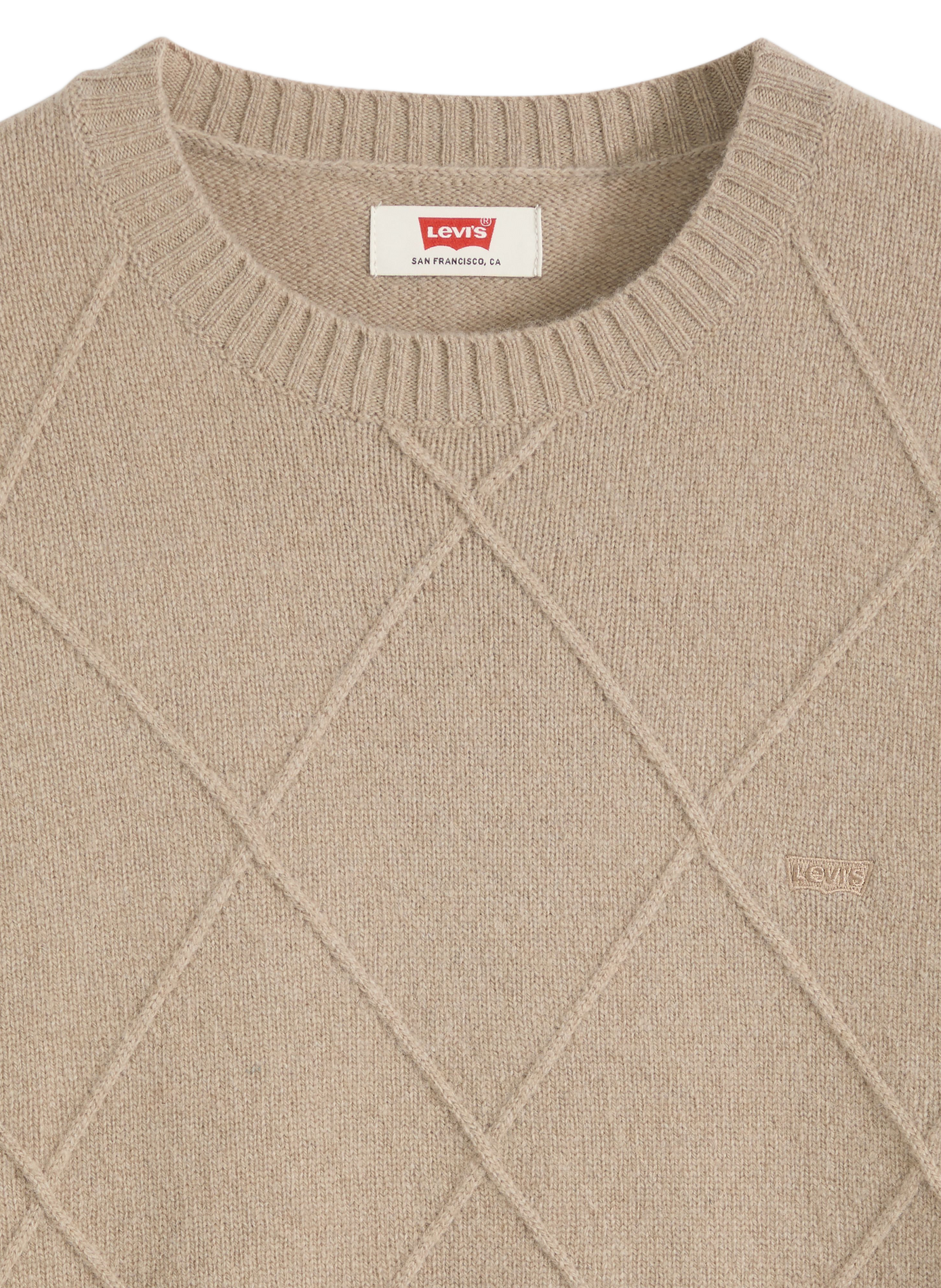Wollpullover | Beige LEVI'S Herren