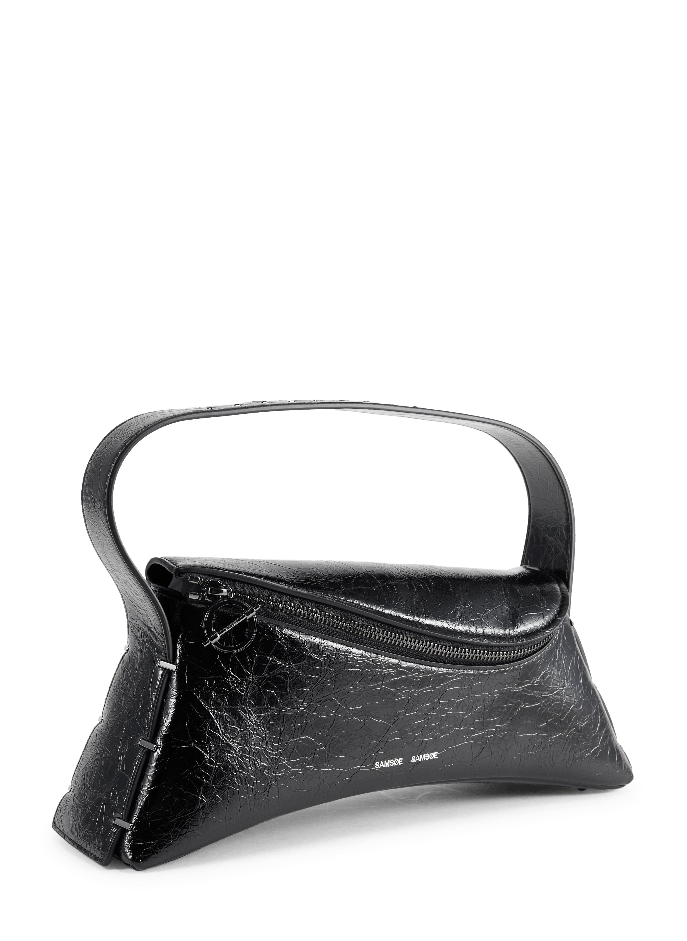 Sadandy Schultertasche in Lederoptik SAMSOE SAMSOE Schwarz