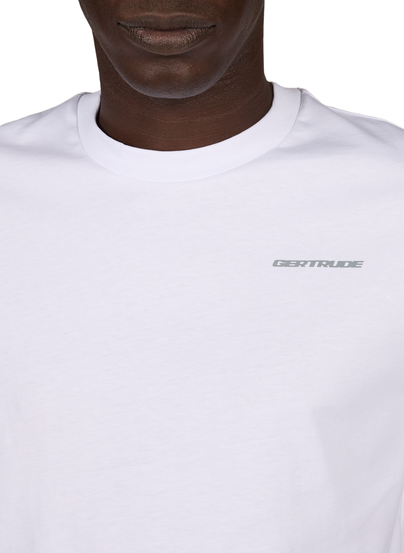 Straight cotton t-shirt GERTRUDE White