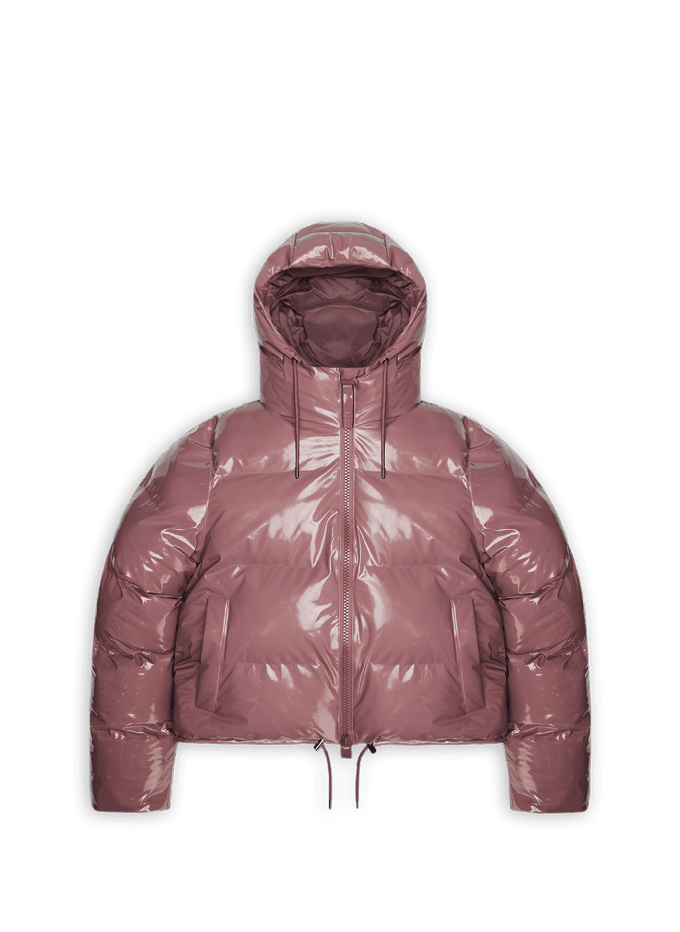 Kurze Steppjacke RAINS Rosa