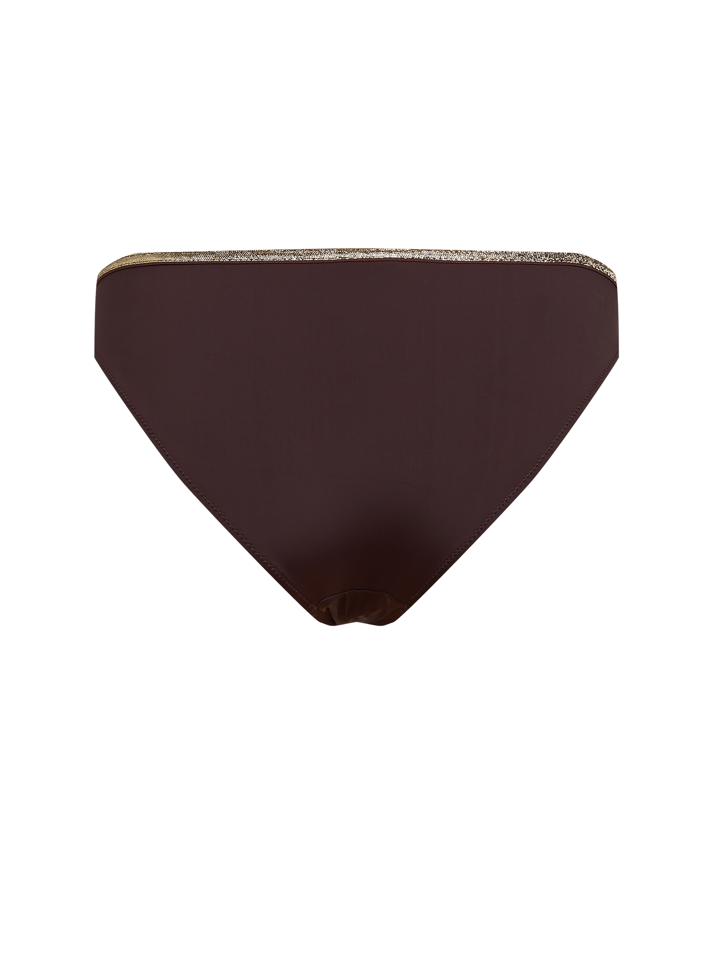 Culotte mit glitzerndem Bund LA NOUVELLE Braun