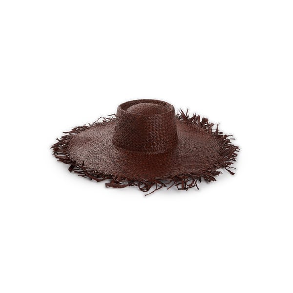Saison Straw Hat In Brown