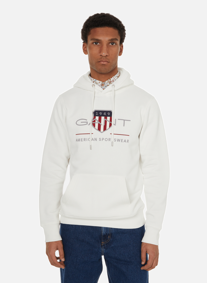GANT Cotton Logo Hoodie