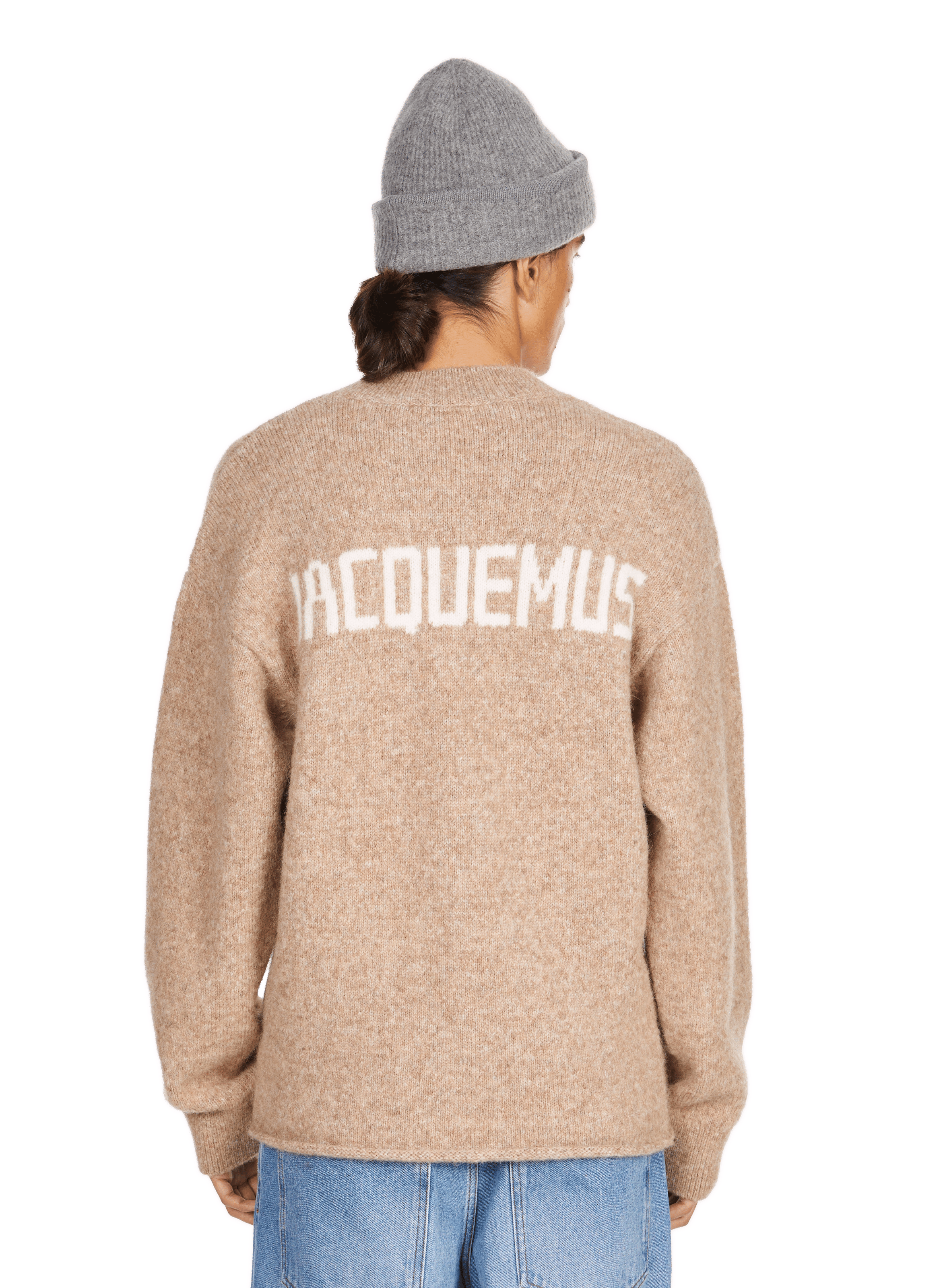 Pull en laine  Beige