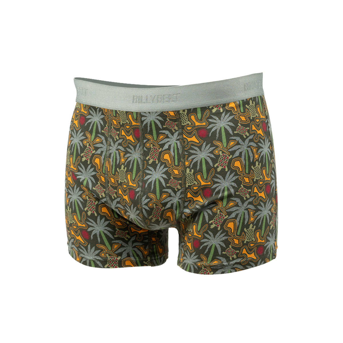 Boxer en coton biologique BILLYBELT Vert