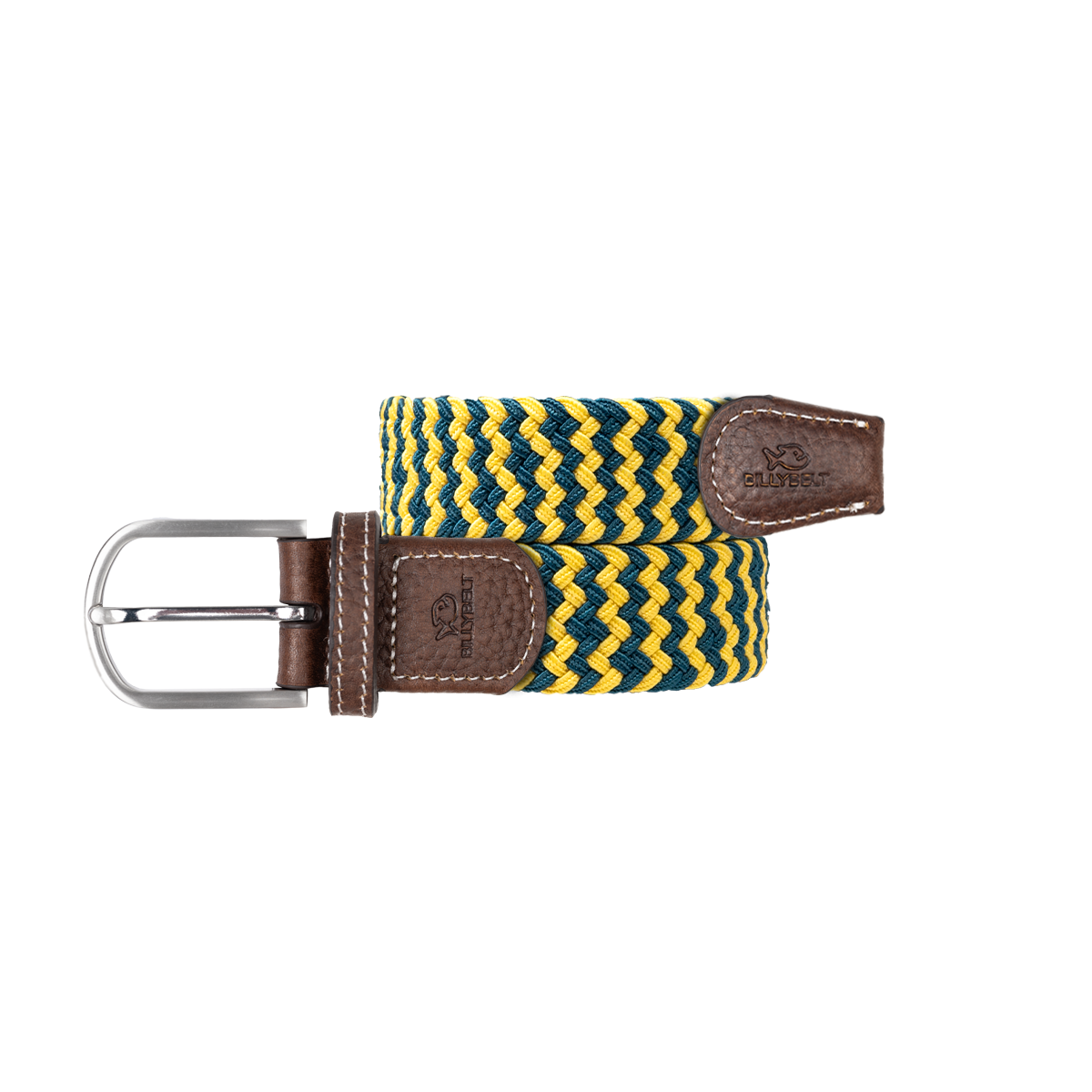 Ceinture tressée élastique multicolore BILLYBELT Multicolore