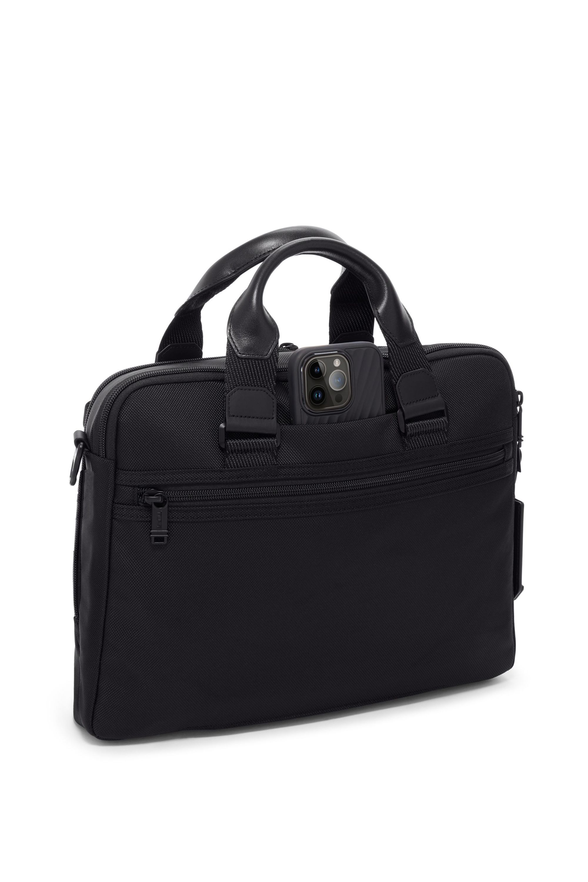 Alpha bravo briefcase taille s TUMI Noir