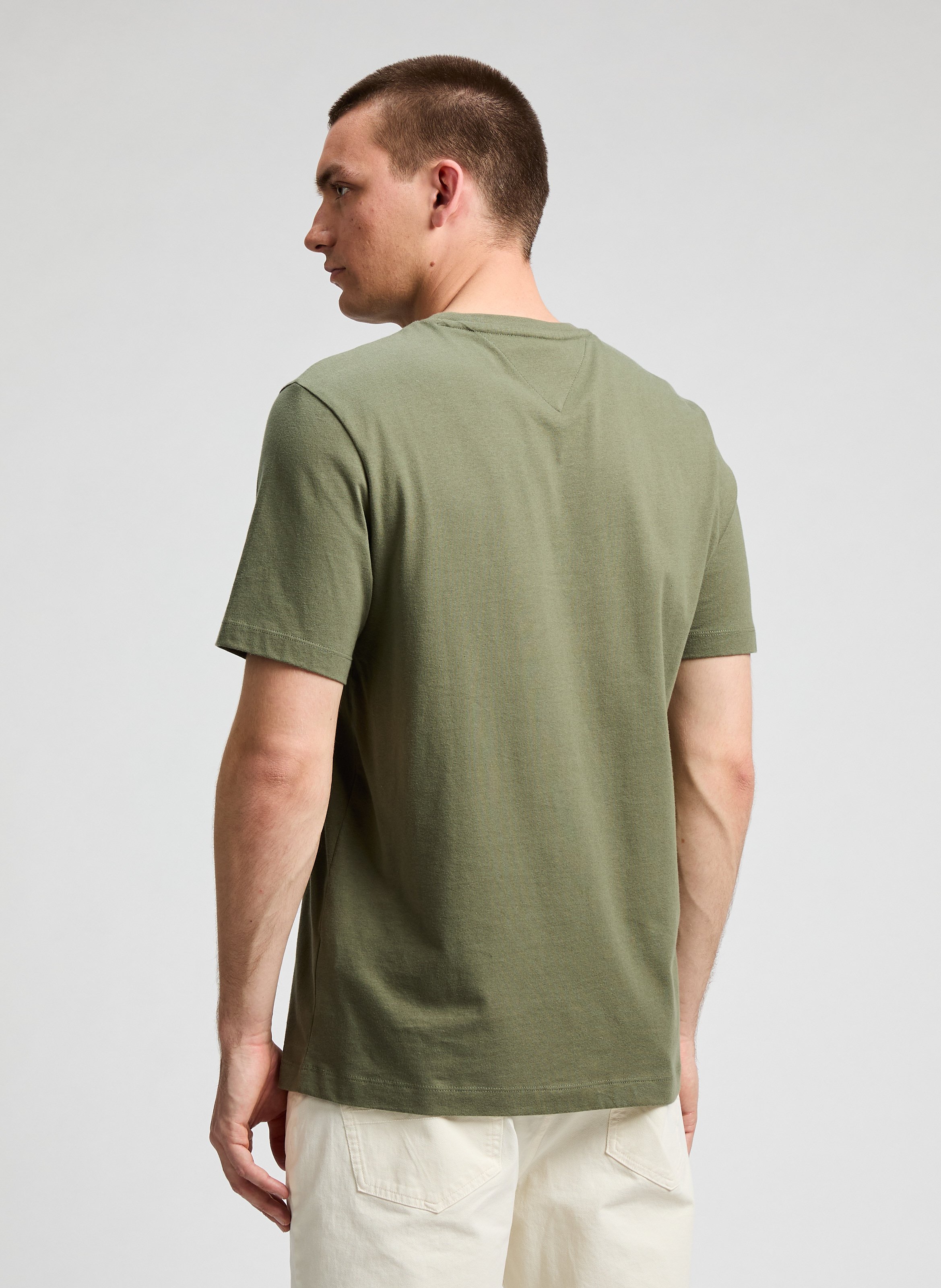 Cotton T-shirt TOMMY HILFIGER Green