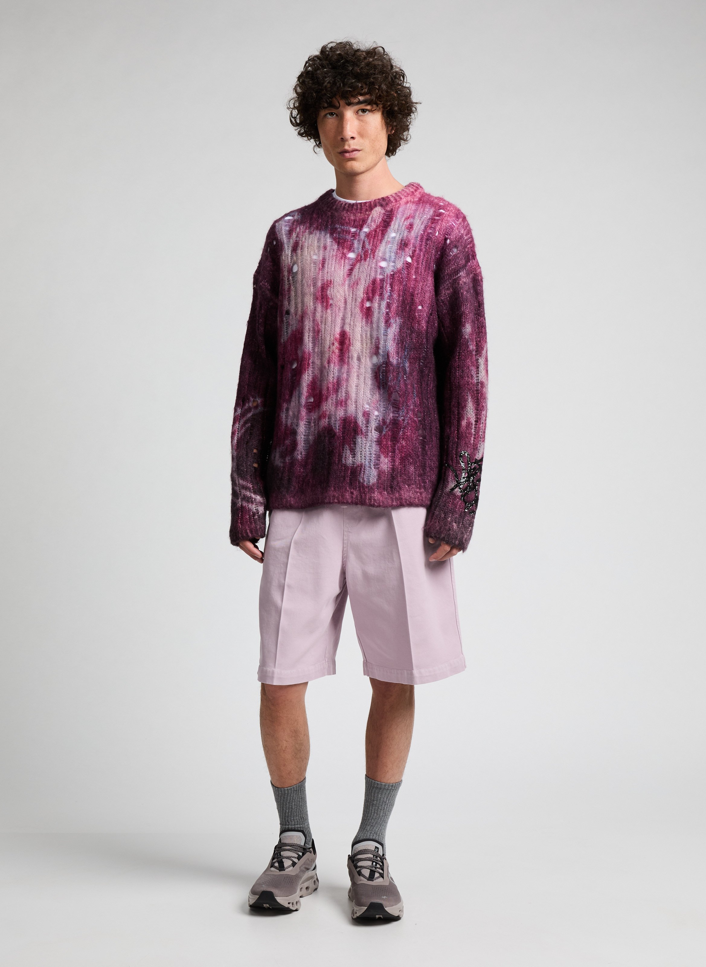 Pull ajouré  ACNE STUDIOS Violet