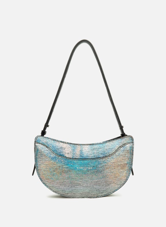 Half moon bag - Suave Lune Silver by LANCASTER LANCASTER Half moon bag - Suave Lune Silver