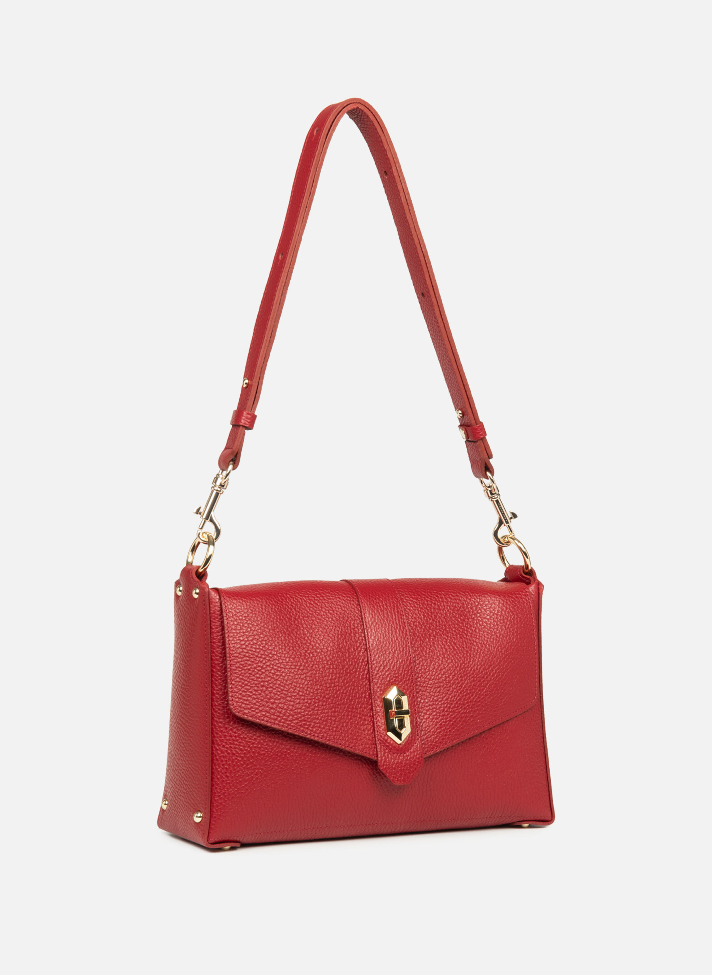 M crossbody bag - Top Double LANCASTER Red