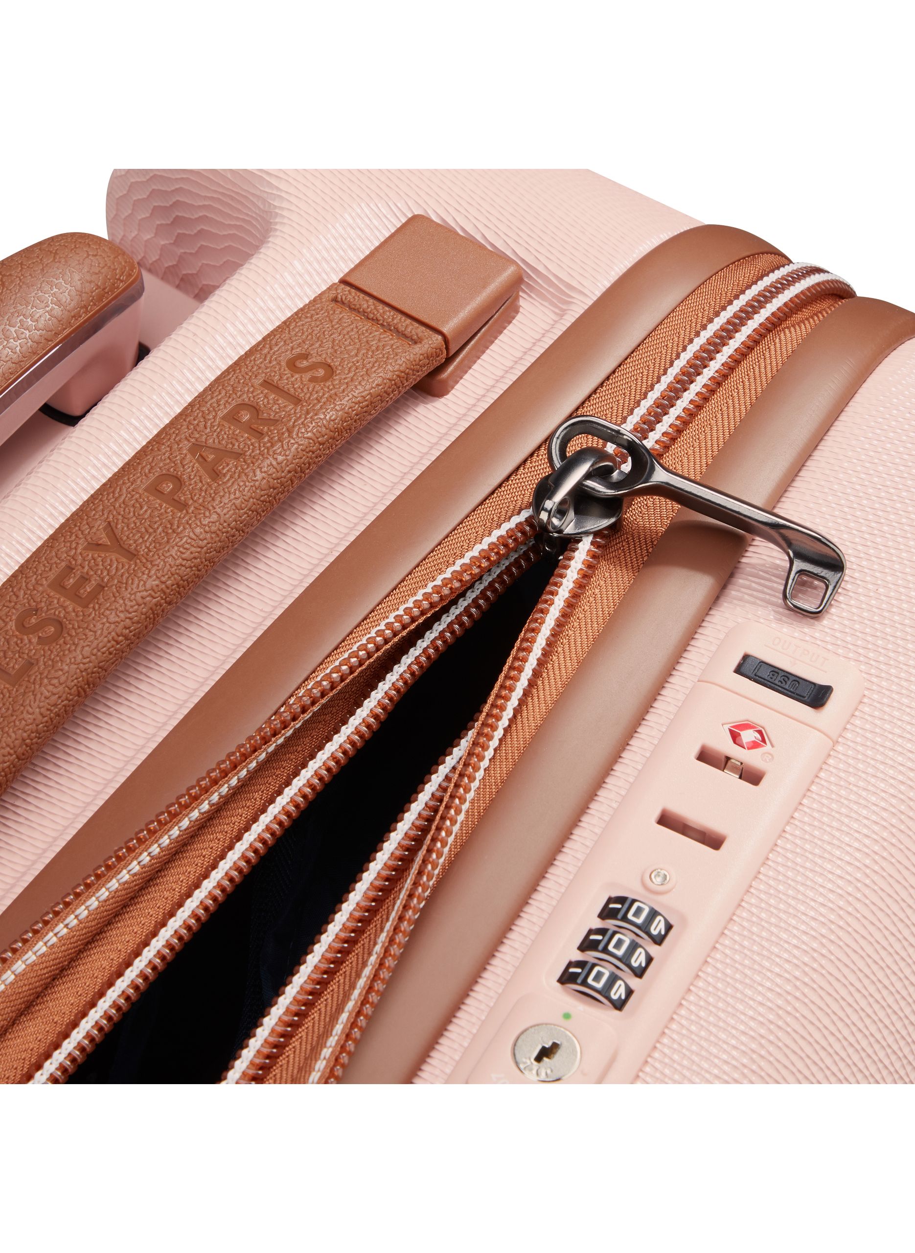 Valise cabine rigide taille s - chatelet air 2.0 DELSEY PARIS Rose