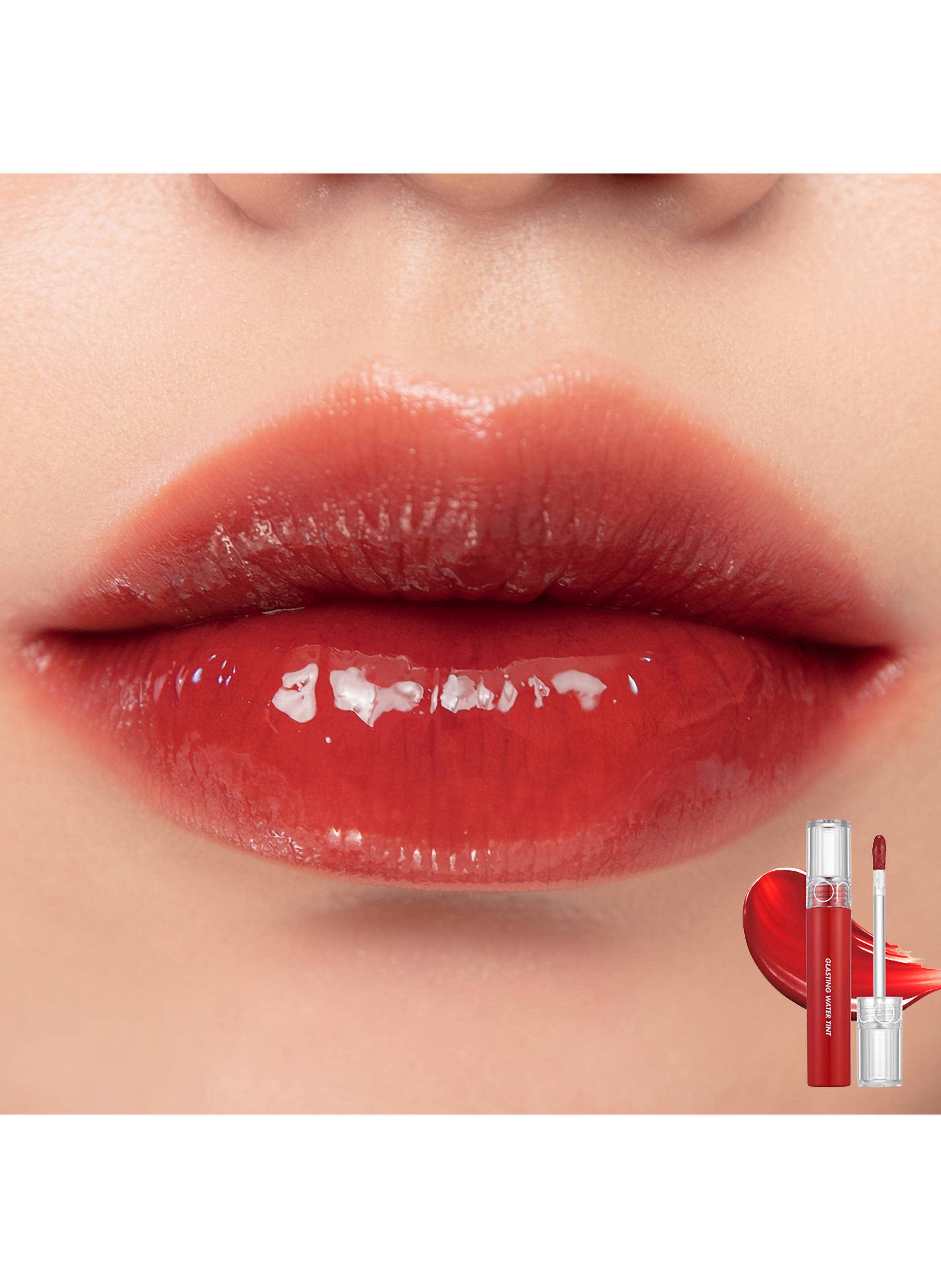 Lip Ink - Glasting Water ROM&ND Red drop