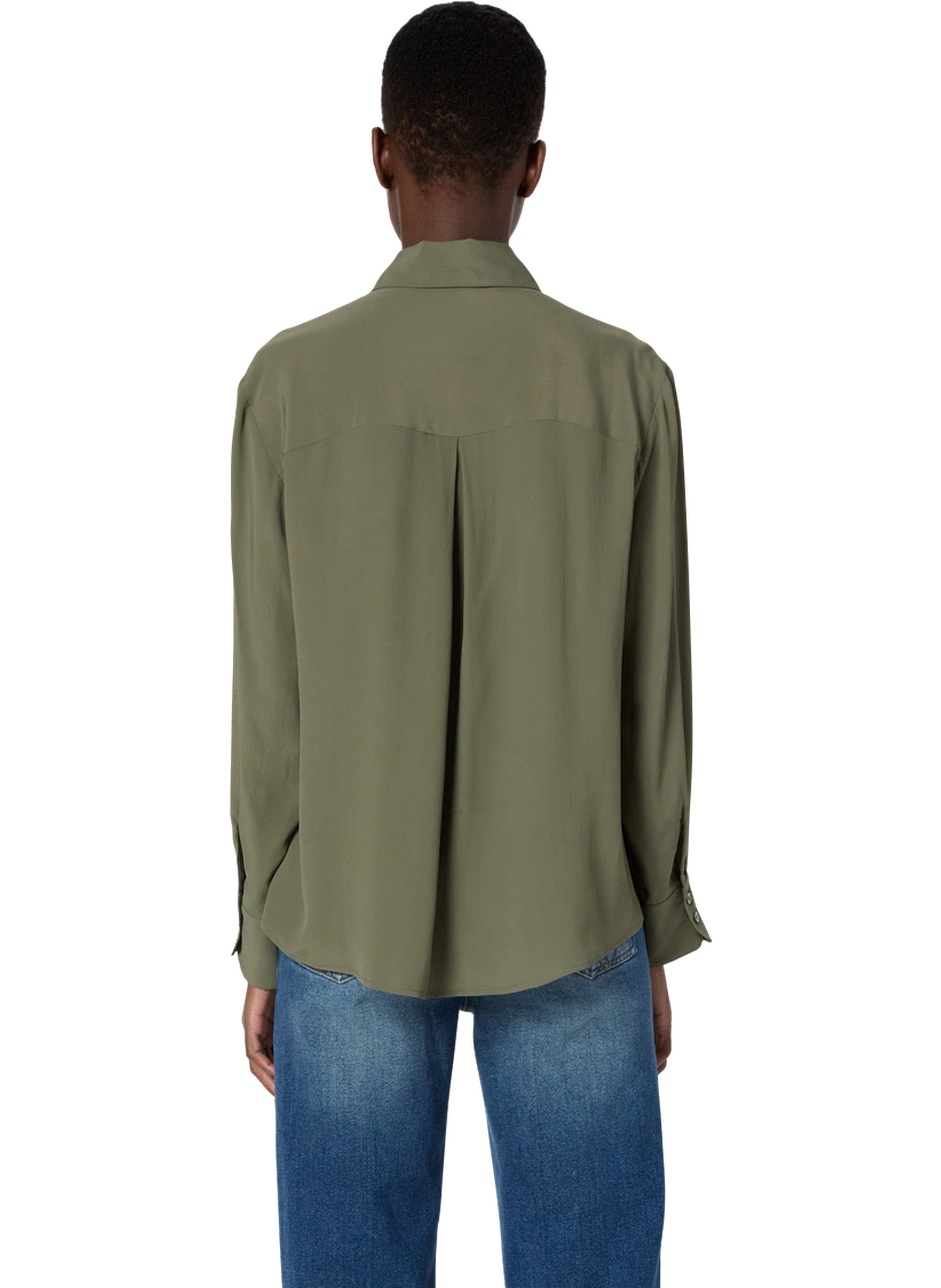 Chemise fluide - agathe GERARD DAREL Kaki