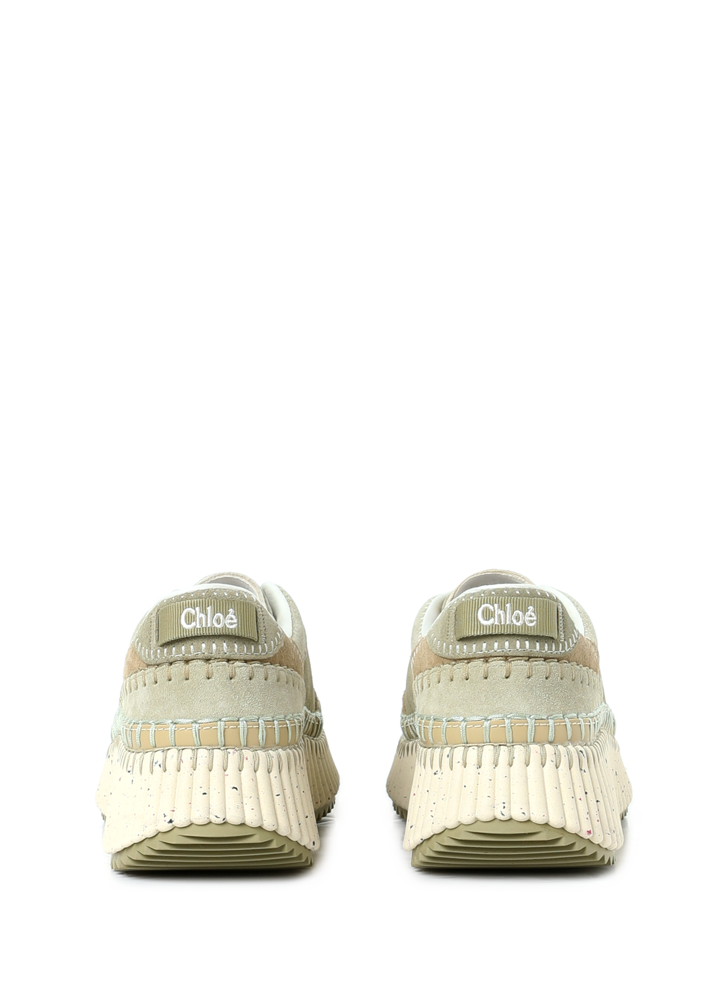 Baskets Nama CHLOÉ Kaki