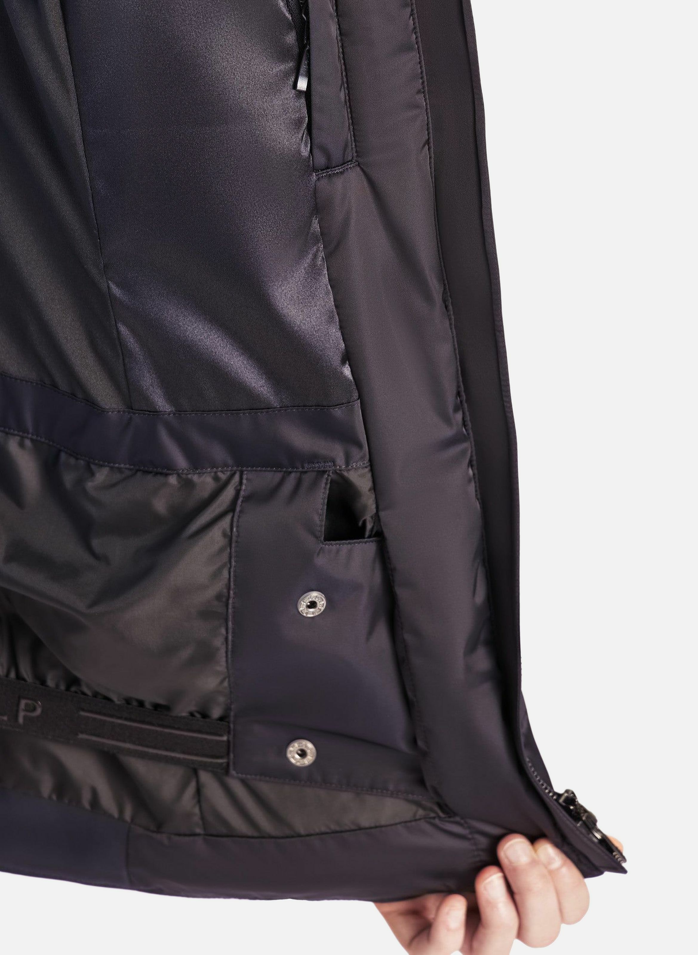 Veste de ski maela col capuche coupe regular FUSALP Bleu