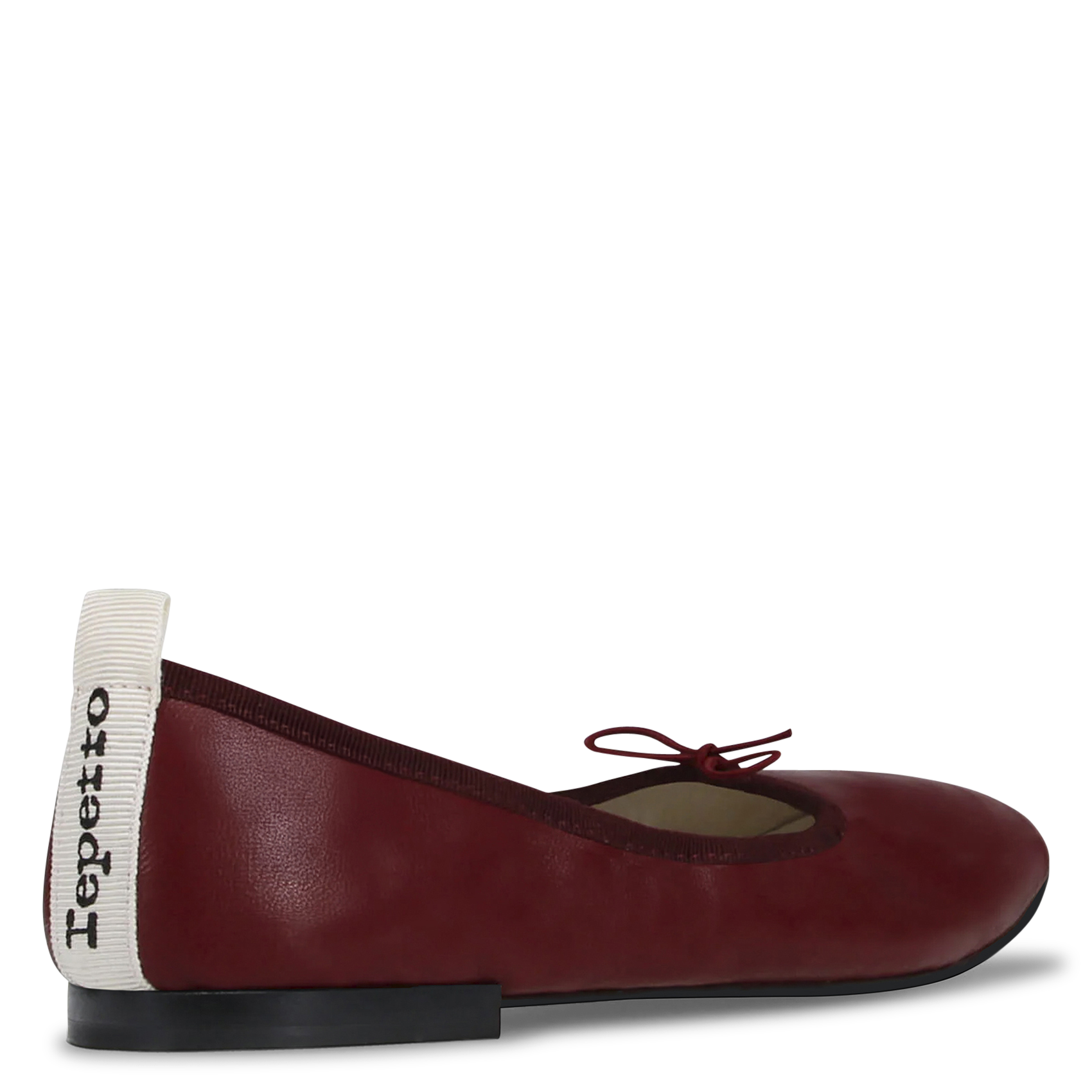 Ballerines en cuir REPETTO Rouge