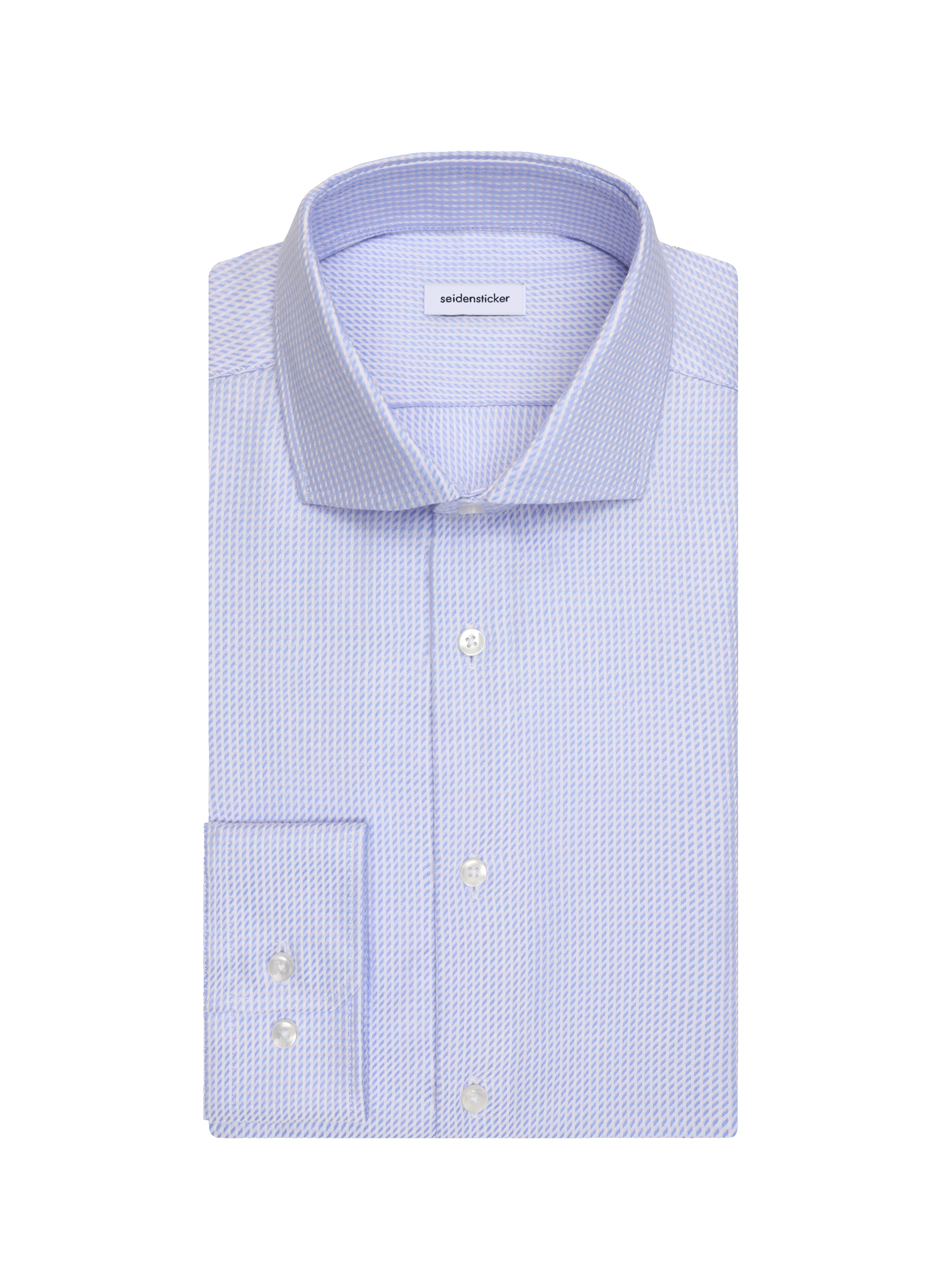 Cotton poplin shirt SEIDENSTICKER Blue