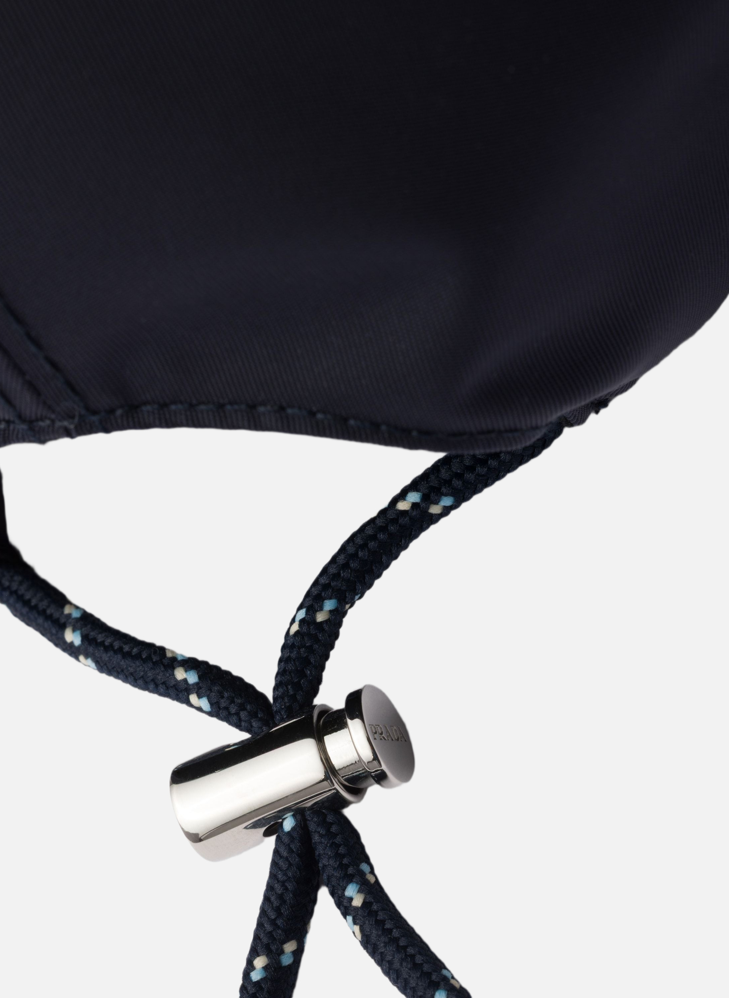 Casquette de baseball prada speedrock en re-nylon PRADA Bleu