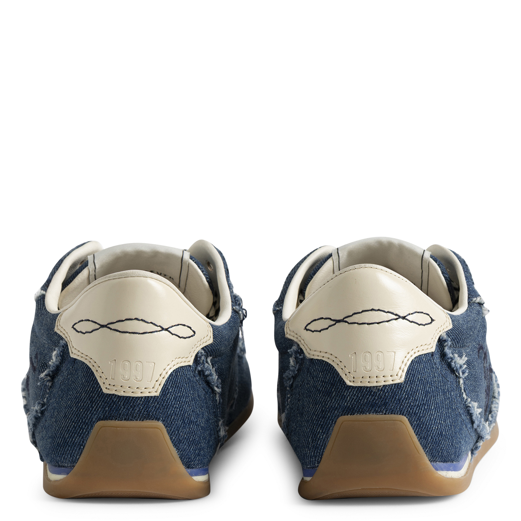 Baskets basses en coton zv dance ZADIG&VOLTAIRE Bleu